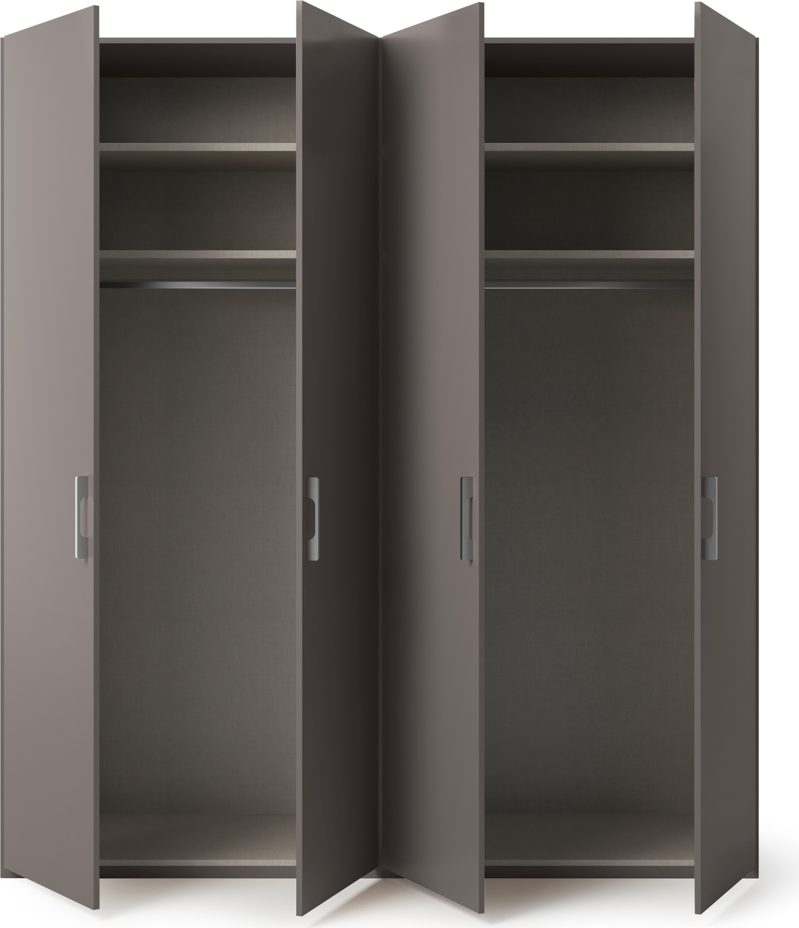 set one by Musterring Drehtürenschrank »Henderson« in 2 Breiten, inkl. Fachböden und Kleiderstangen