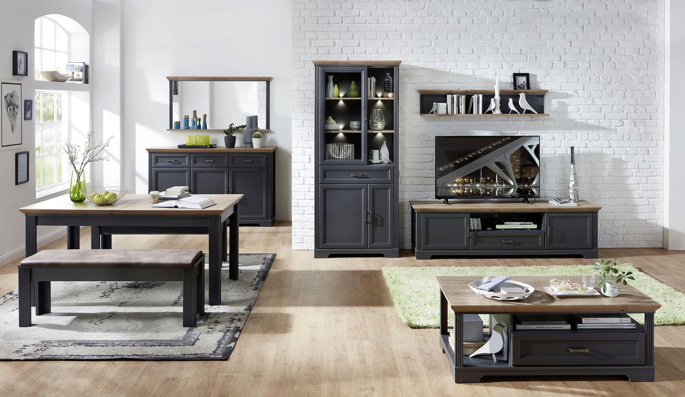 Innostyle Vitrine »Jasmin«, inklusive Beleuchtung