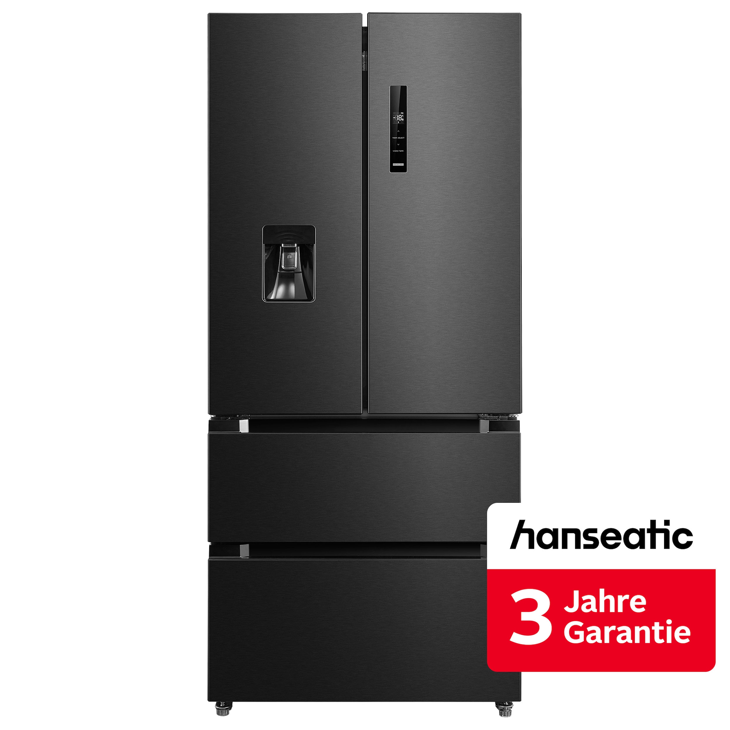 Hanseatic French Door »HFD18983CWDBI« 190 cm hoch 83 cm breit