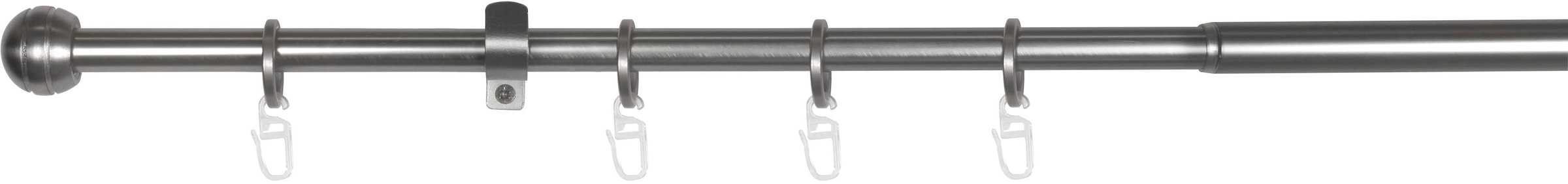 mydeco Gardinenstange "habito-rillball" Ø 19 mm 1 läufig-läufig ausziehbar