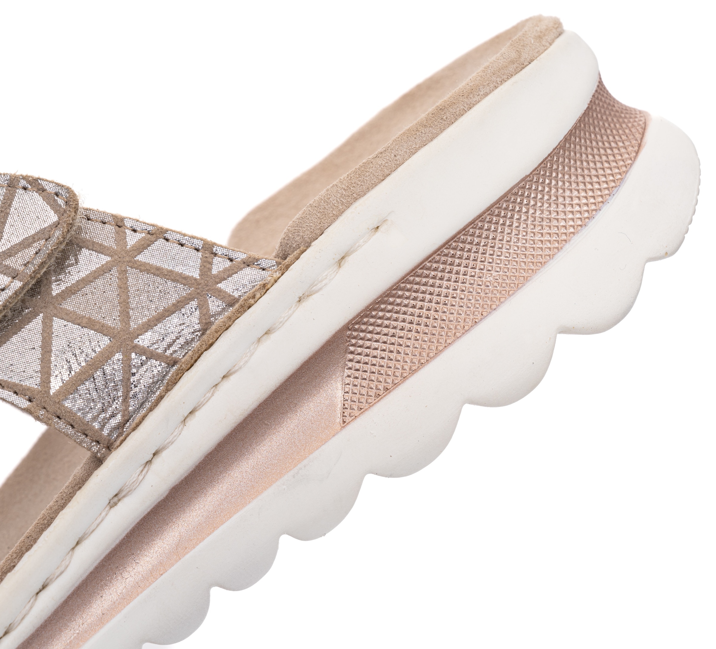 Ara Pantolette »TAMPA«, Keilabsatz, Sommerschuh, Schlappen mit Schmuckelement, G-Weite