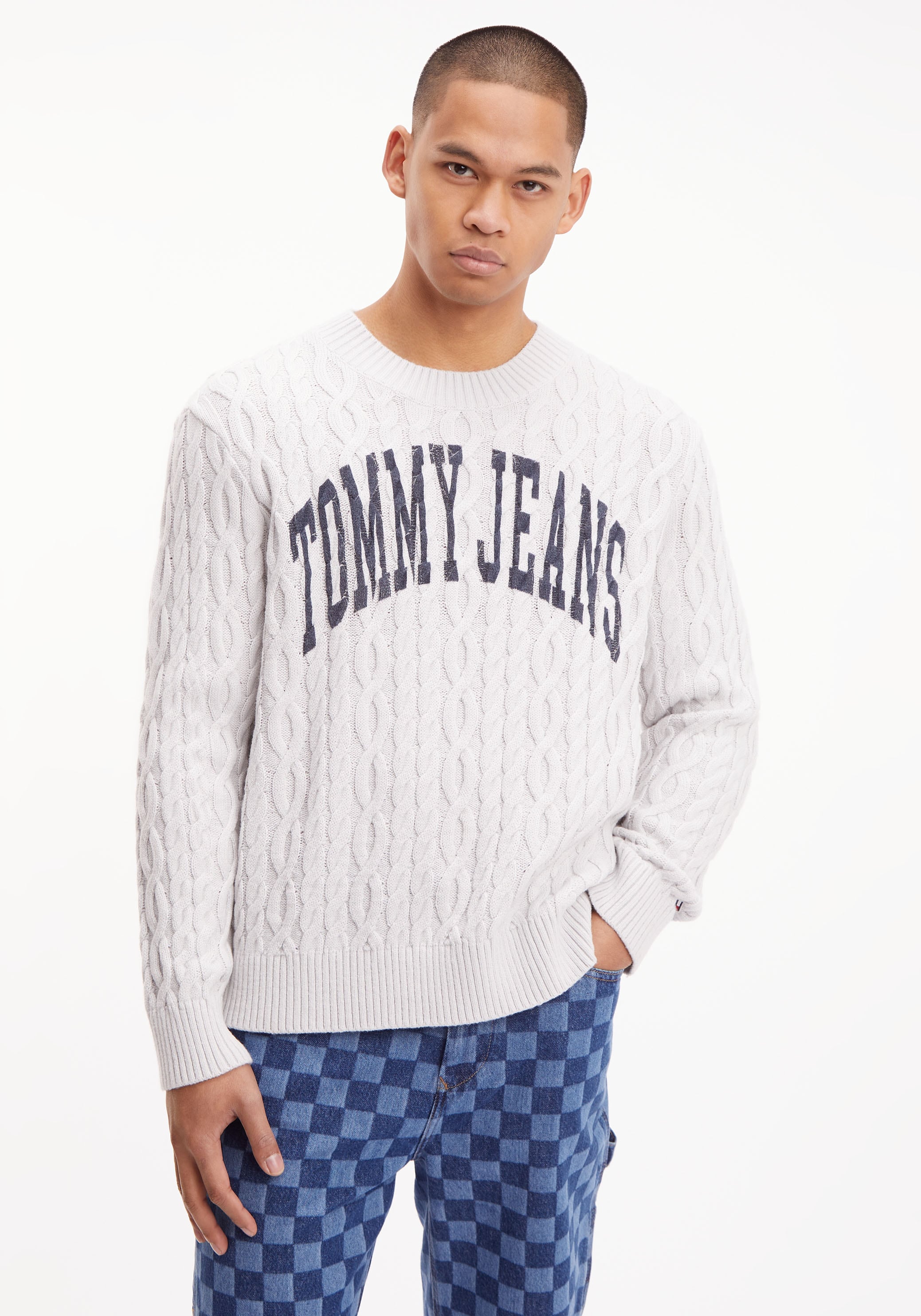 Strickpullover »TJM RLXD COLLEGIATE SWEATER«