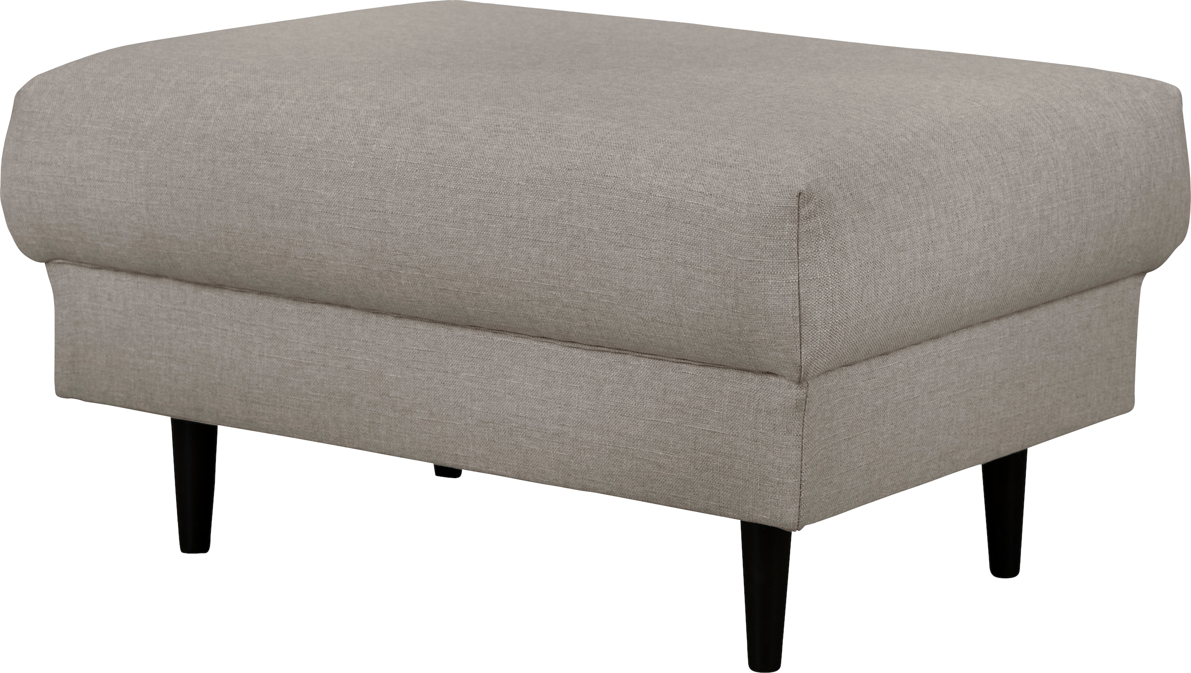 Home affaire Polsterhocker »VEYRAS Sitzhocker, Maße B/T/H: 90/65/46 cm« mit Wellenunterfederung, passend zur Serie Veyras