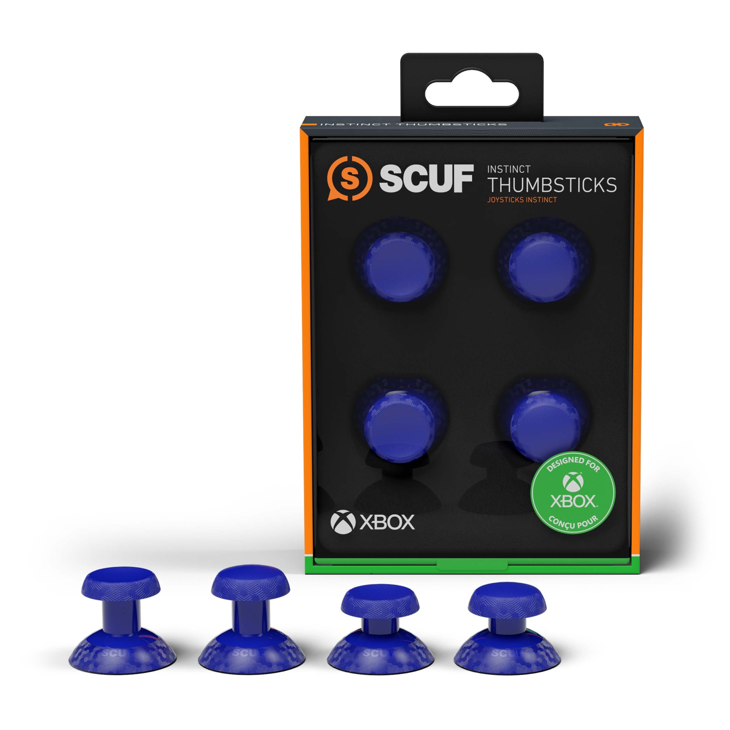 Controller Caps »Instinct Thumbstick 4 pack - Blue«, Xbox One Controller