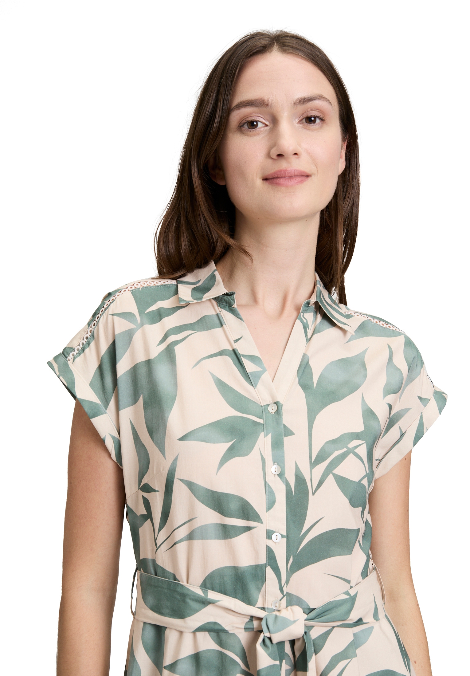 Betty&Co Hemdblusenkleid »Hemdblusenkleid mit Print«