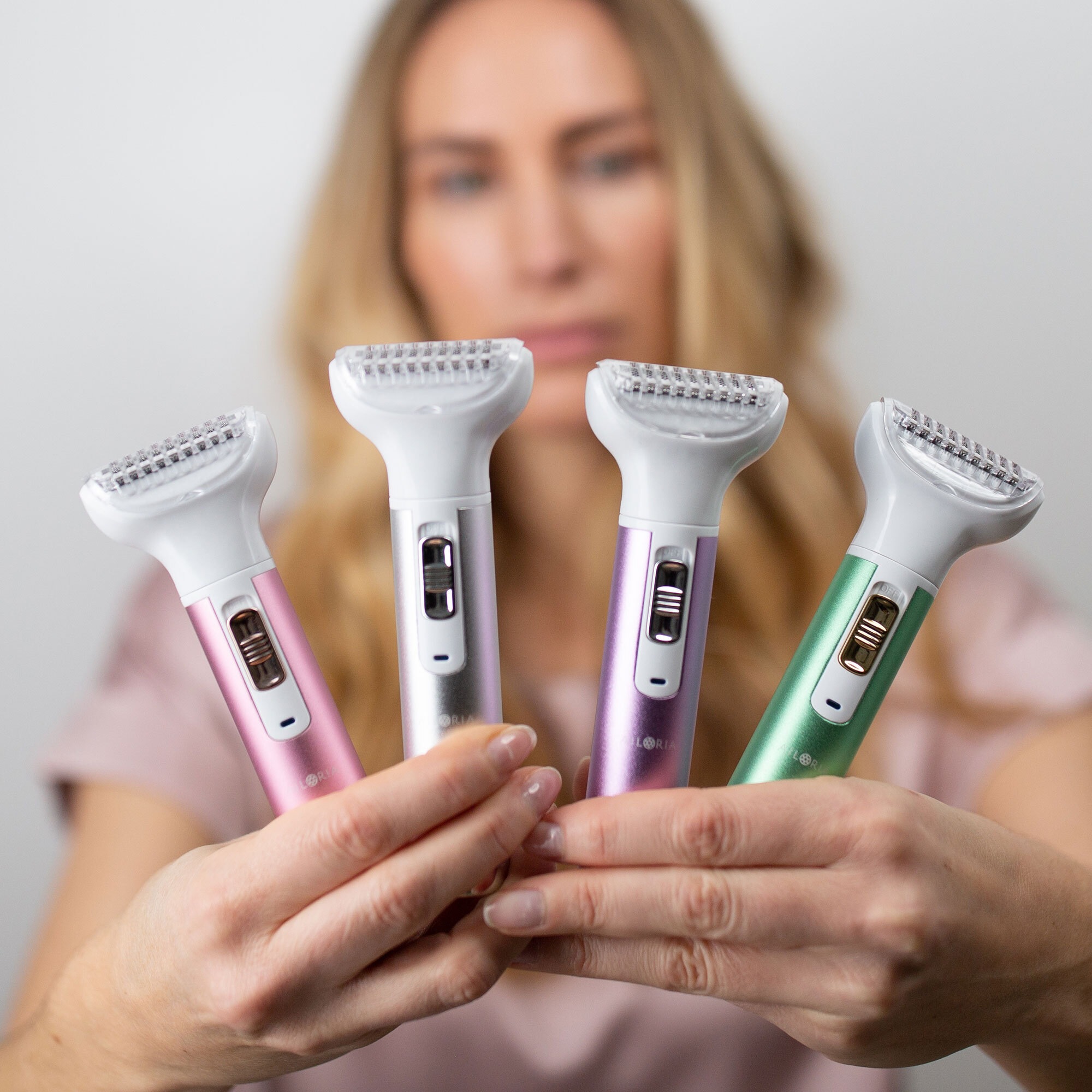 AILORIA Elektrorasierer »Set mit 5 Scherköpfen EVAPORE«
