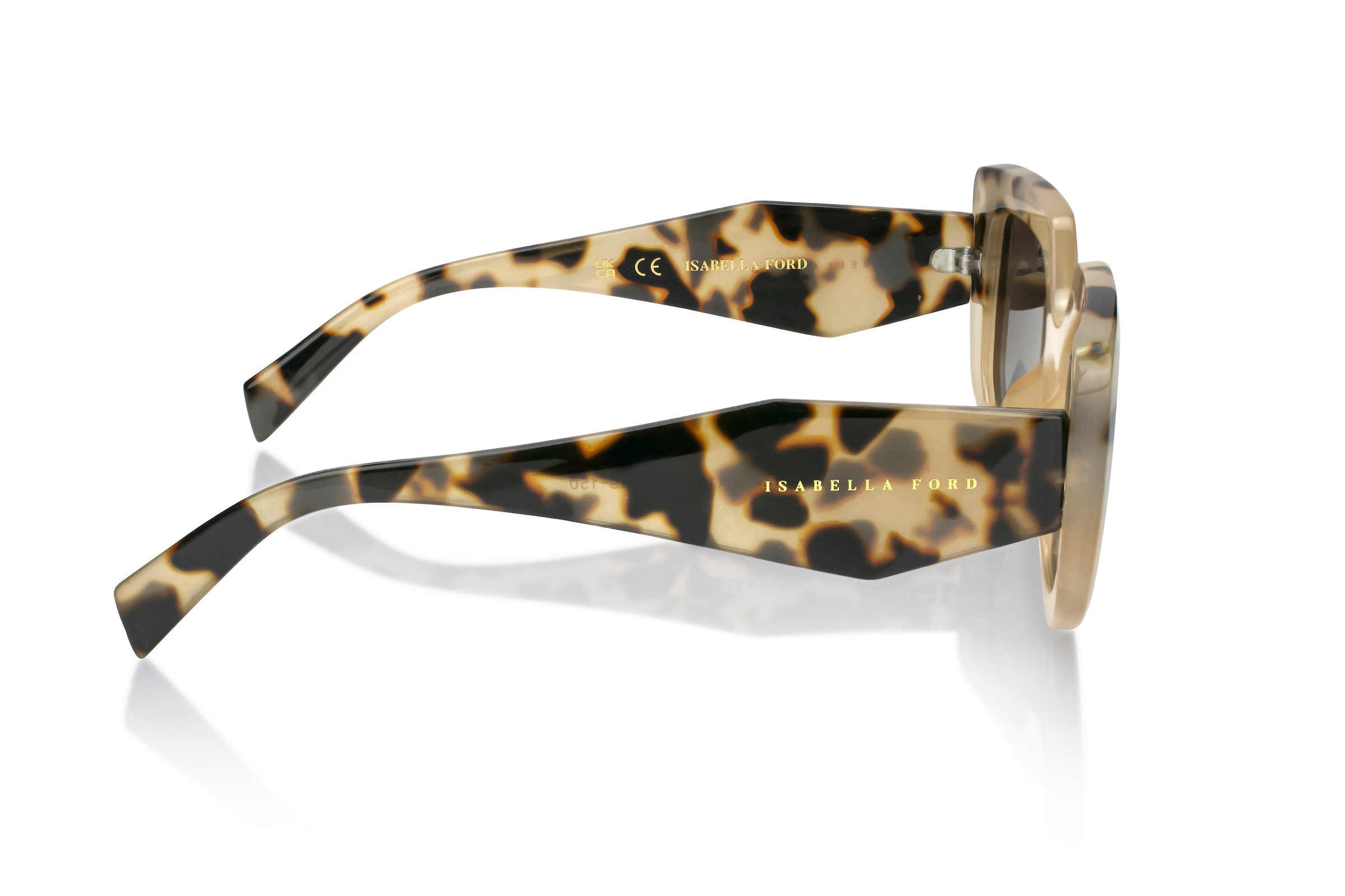 ISABELLA FORD Sonnenbrille »FA16-01« Glas 0,74 mm, polarisierte Gläser, UV400, CAT3.0