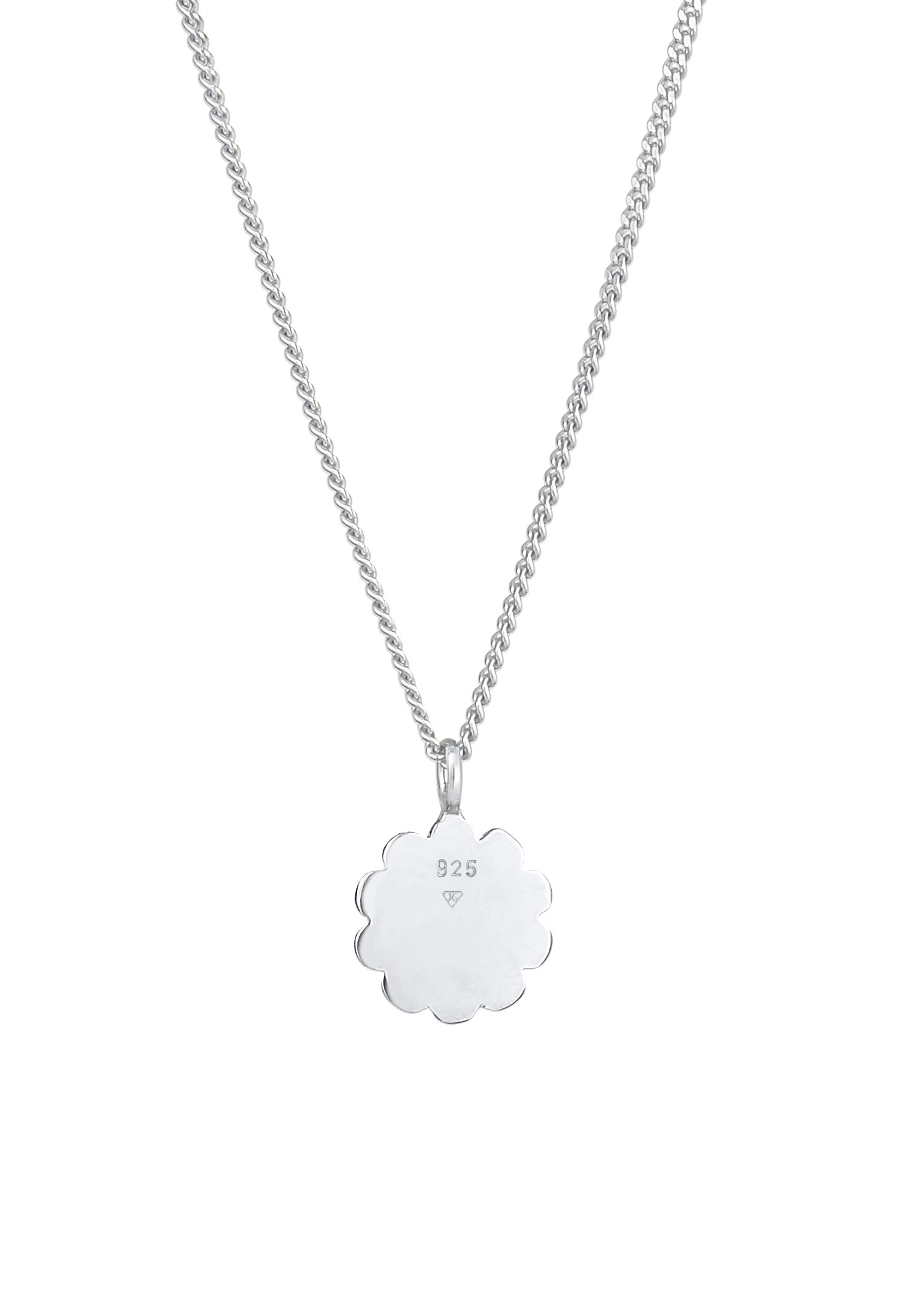 Elli Kette mit Anhänger »Halskette Blume Flower Floral 925 Silber«