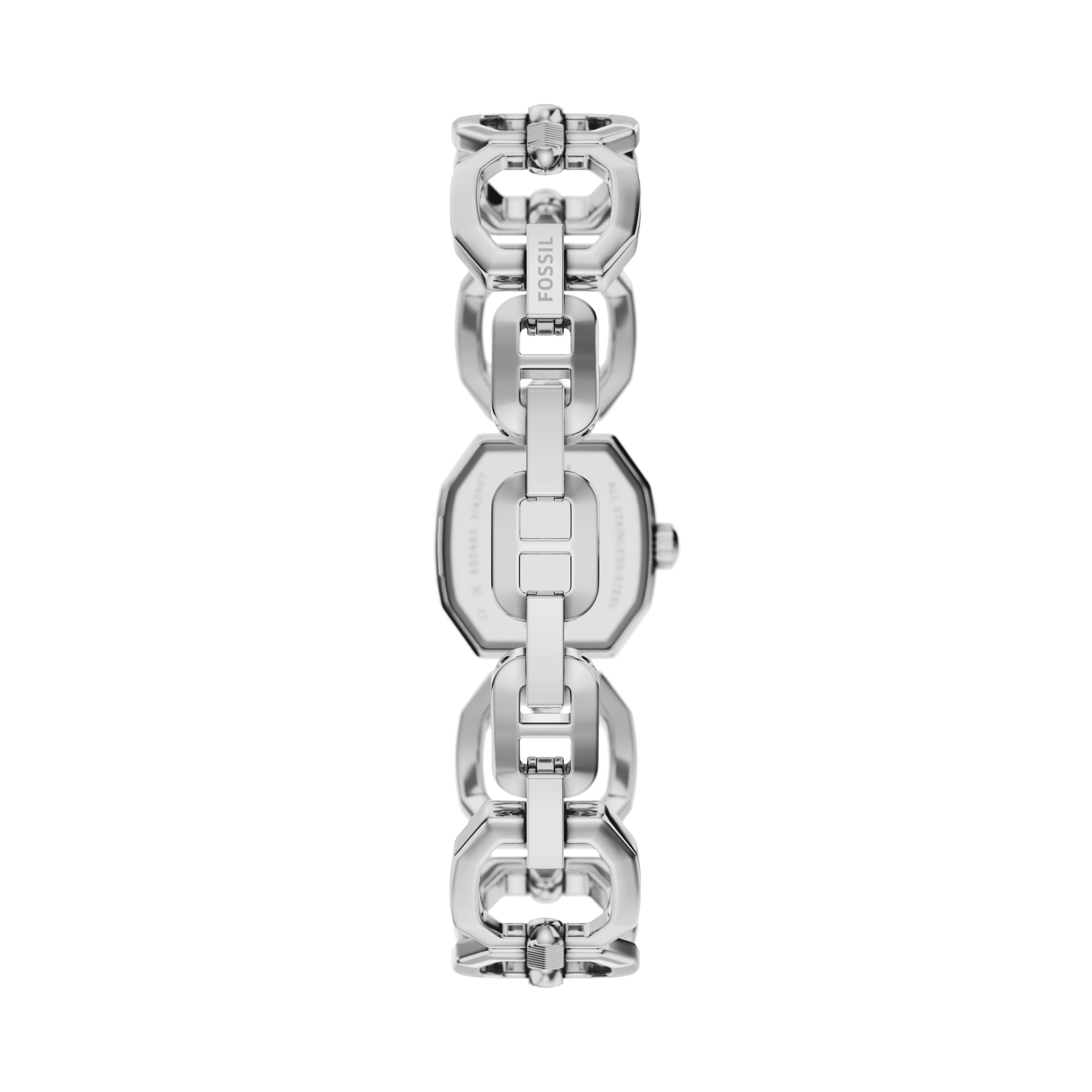 Fossil Quarzuhr »Harlow« Armbanduhr, Damenuhr, Edelstahlarmband, analog