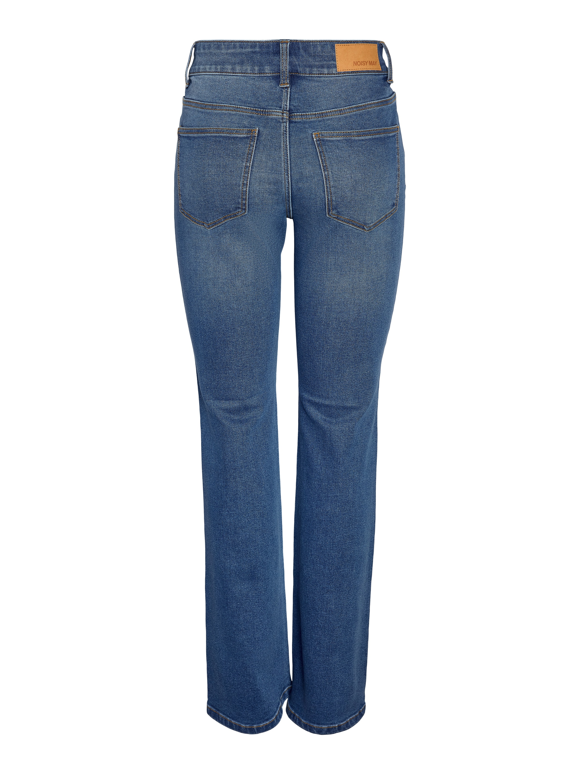 Noisy may Bootcut-Jeans »NMSTEVIE MW BOOTCUT JEANS VI632MB« Baumwollmischung