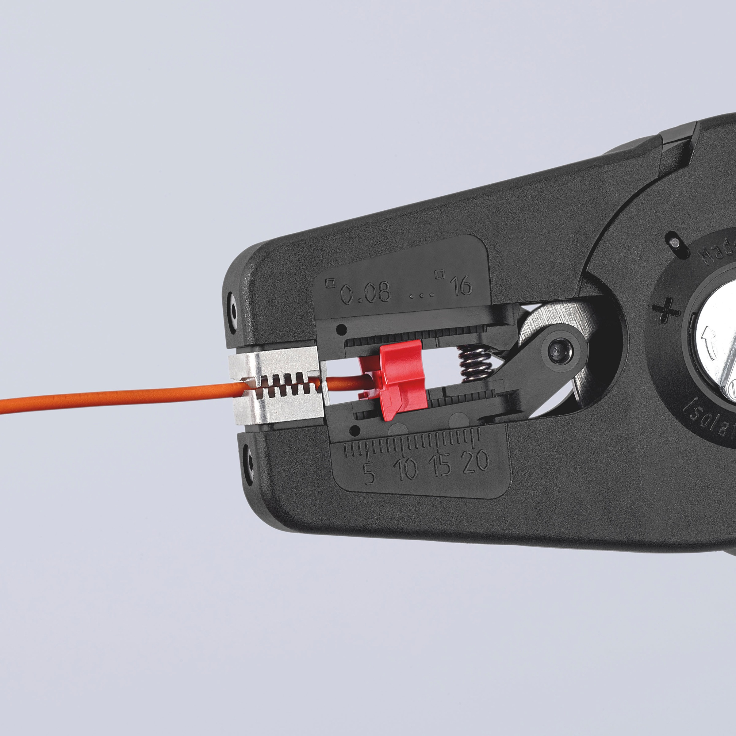 Knipex Abisolierzange »12 52 195 PreciStrip16«, (1 tlg.), automatisch, 190 mm