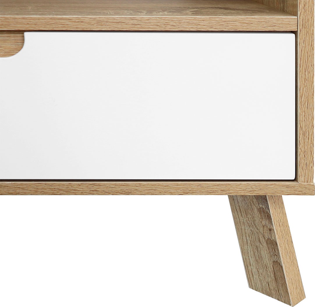 Möbilia Lowboard »Delea« Kommode mit 2 Kabeldurchführungen