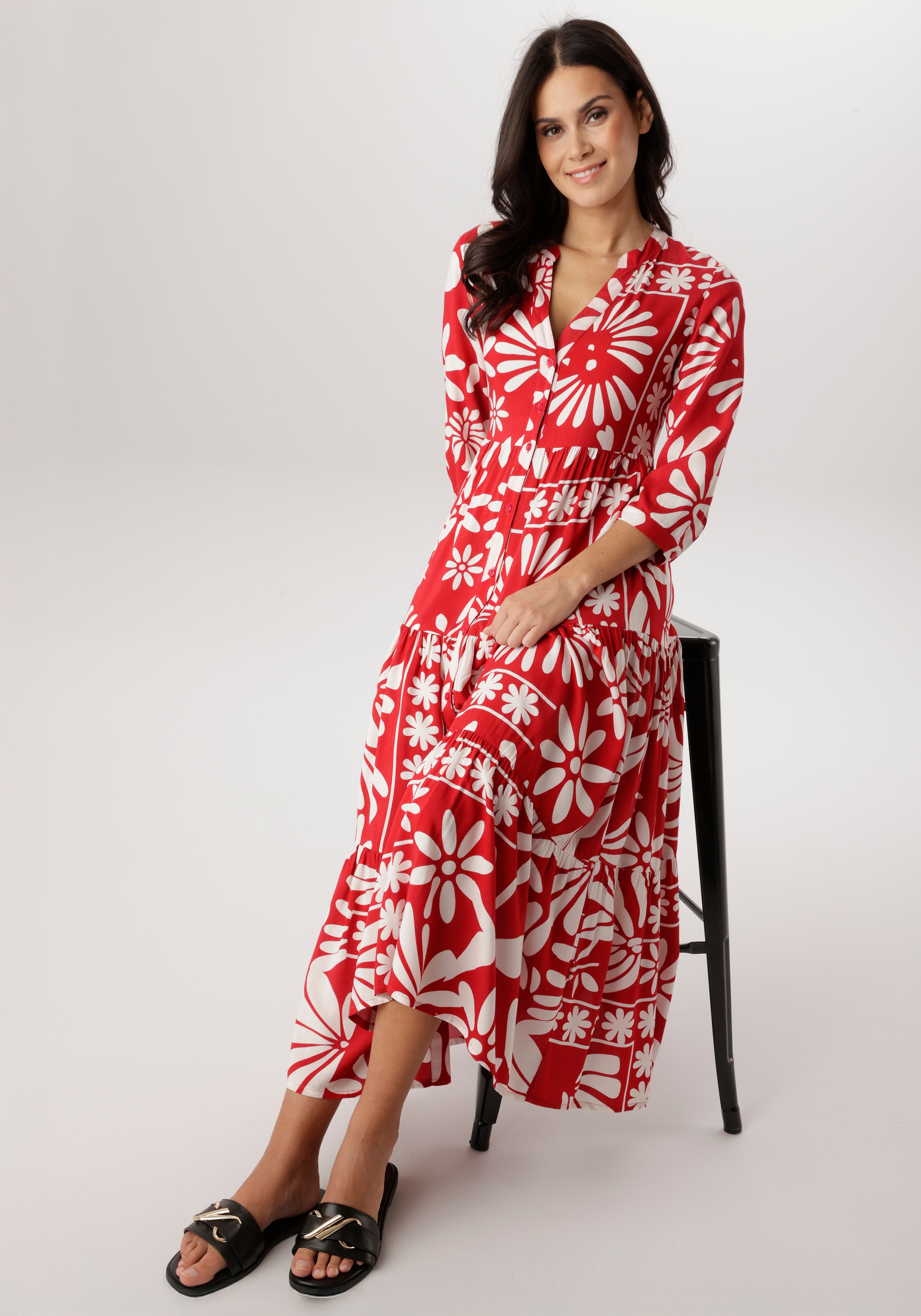 Aniston SELECTED Maxikleid