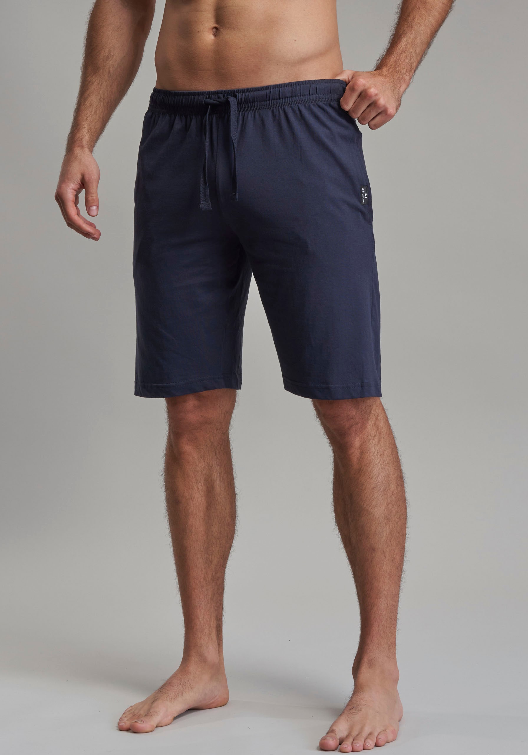 GÖTZBURG Homewearhose »New York«, elastischer Bund mit Kordelzug