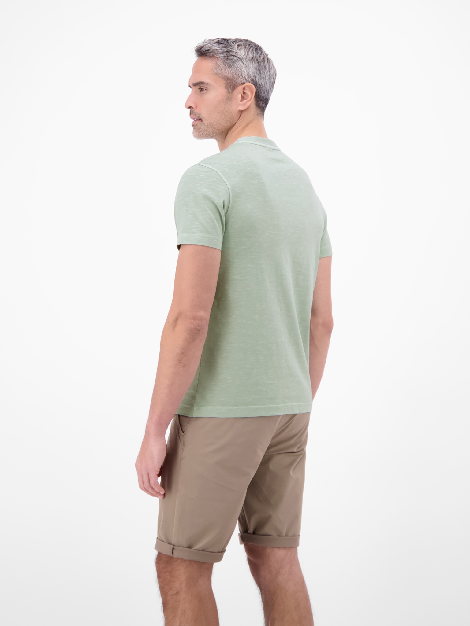 LERROS Kurzarmshirt Sommershirt mit V-Ausschnitt