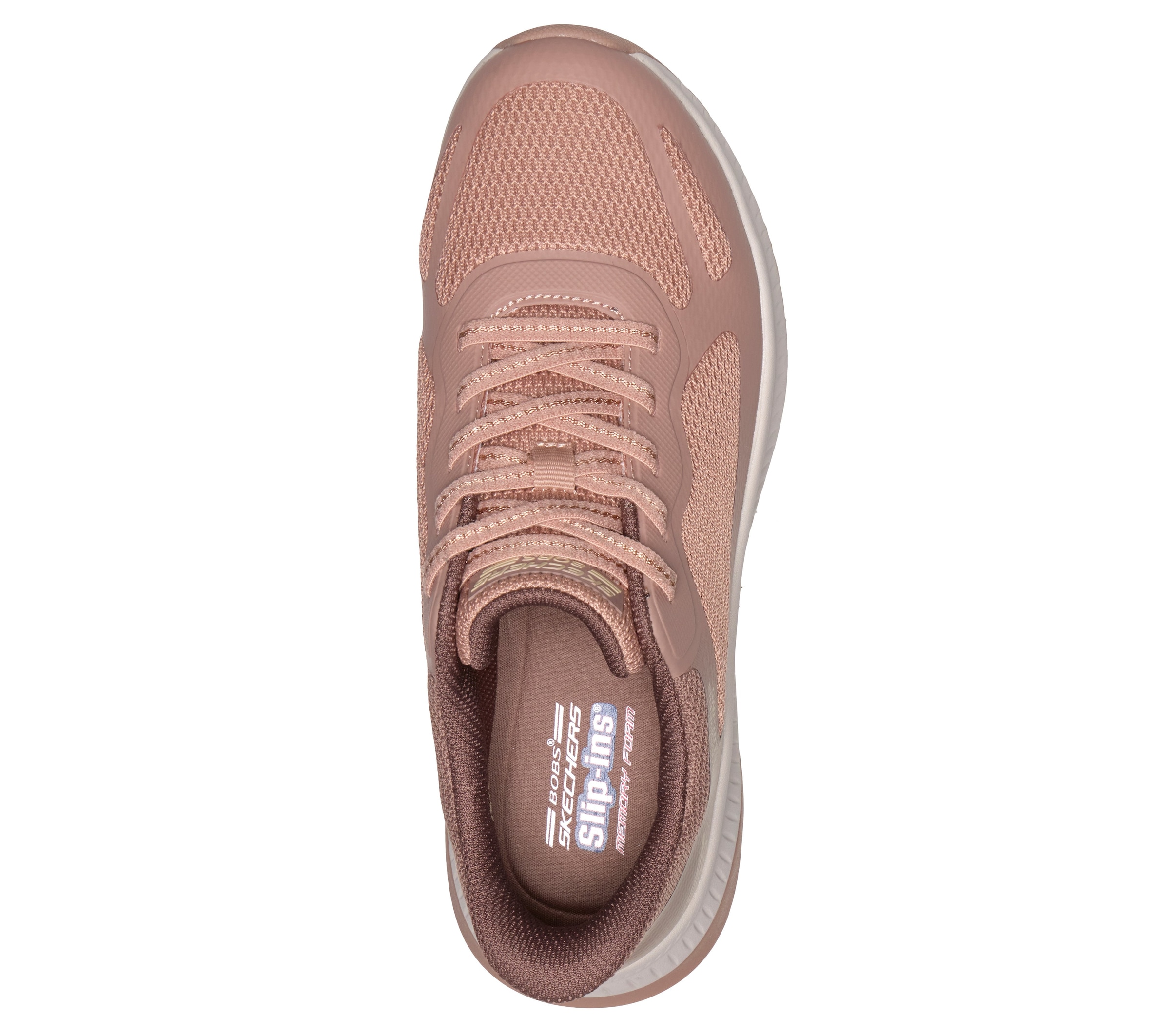 Skechers Slip-On Sneaker »BOBS SQUAD 4«  Slipper, Freizeitschuh, Halbschuh mit Memory Foam