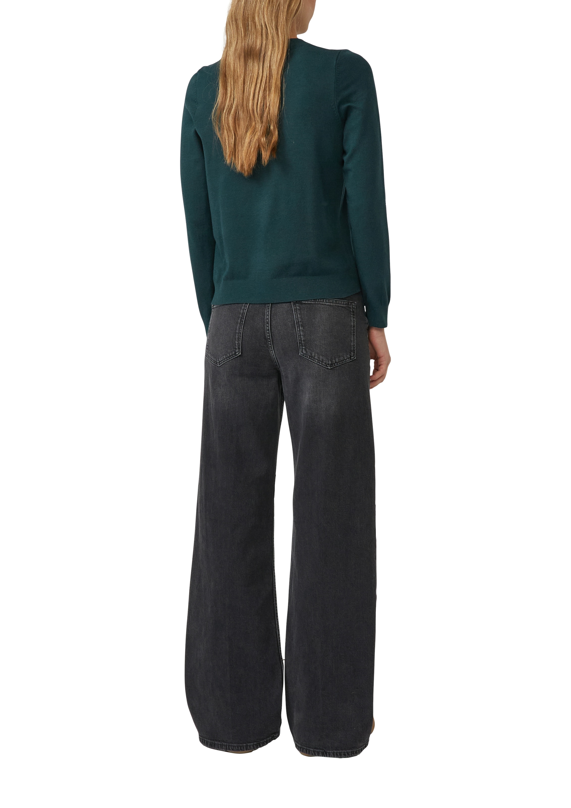 s.Oliver Strickpullover mit Stehkragen
