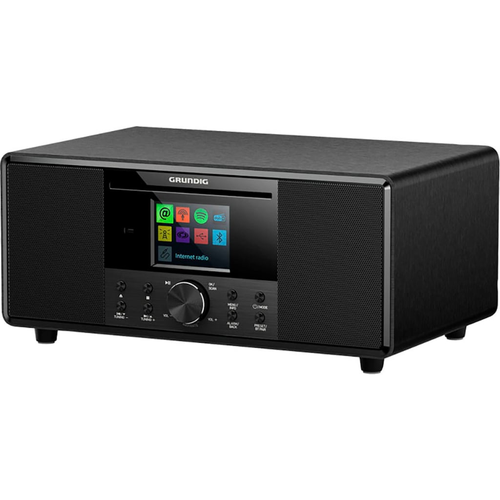 Grundig Digitalradio (DAB+) »DTR 7000«, (Bluetooth-WLAN Digitalradio (DAB+)-FM-Tuner mit RDS 32 W)
