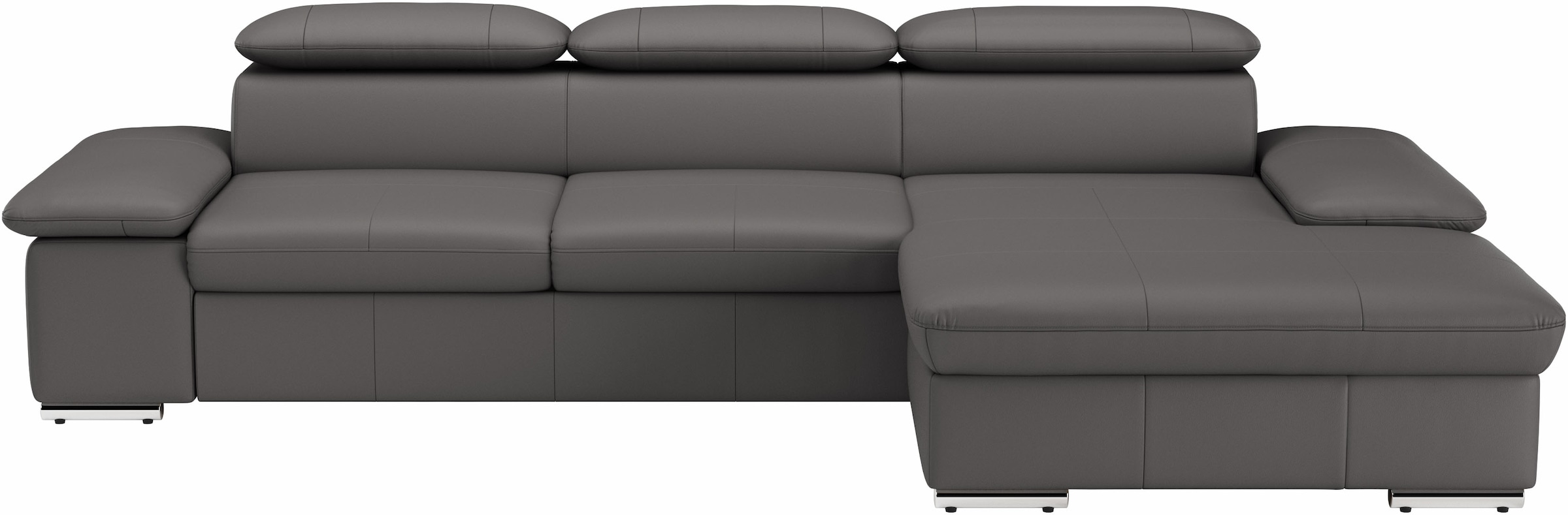 sit&more Ecksofa »Valantine L-Form«, inkl. Kopf- und Armteilverstellung, wahlweise mit Bettfunktion