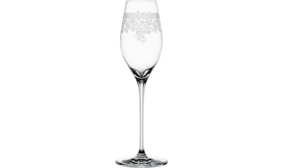 SPIEGELAU Champagnerglas »Arabesque«, (Set, 6 tlg., 6x Champagnergäser), 300 ml, 6-teilig kaufen