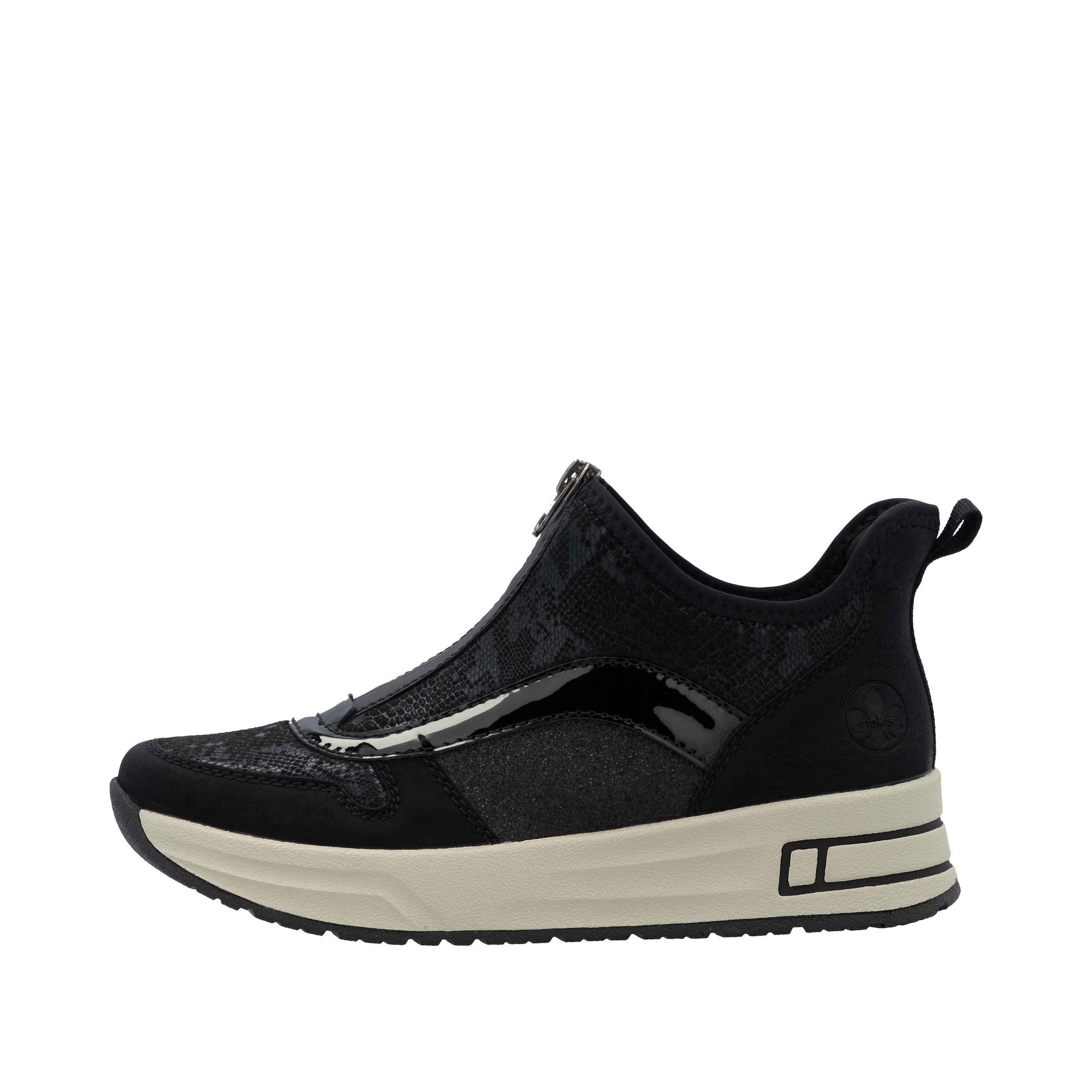 Rieker Sneaker »Ready2GO«  Plateauboots, Stiefelette, High-Top-Sneaker mit Vorderreißverschluss