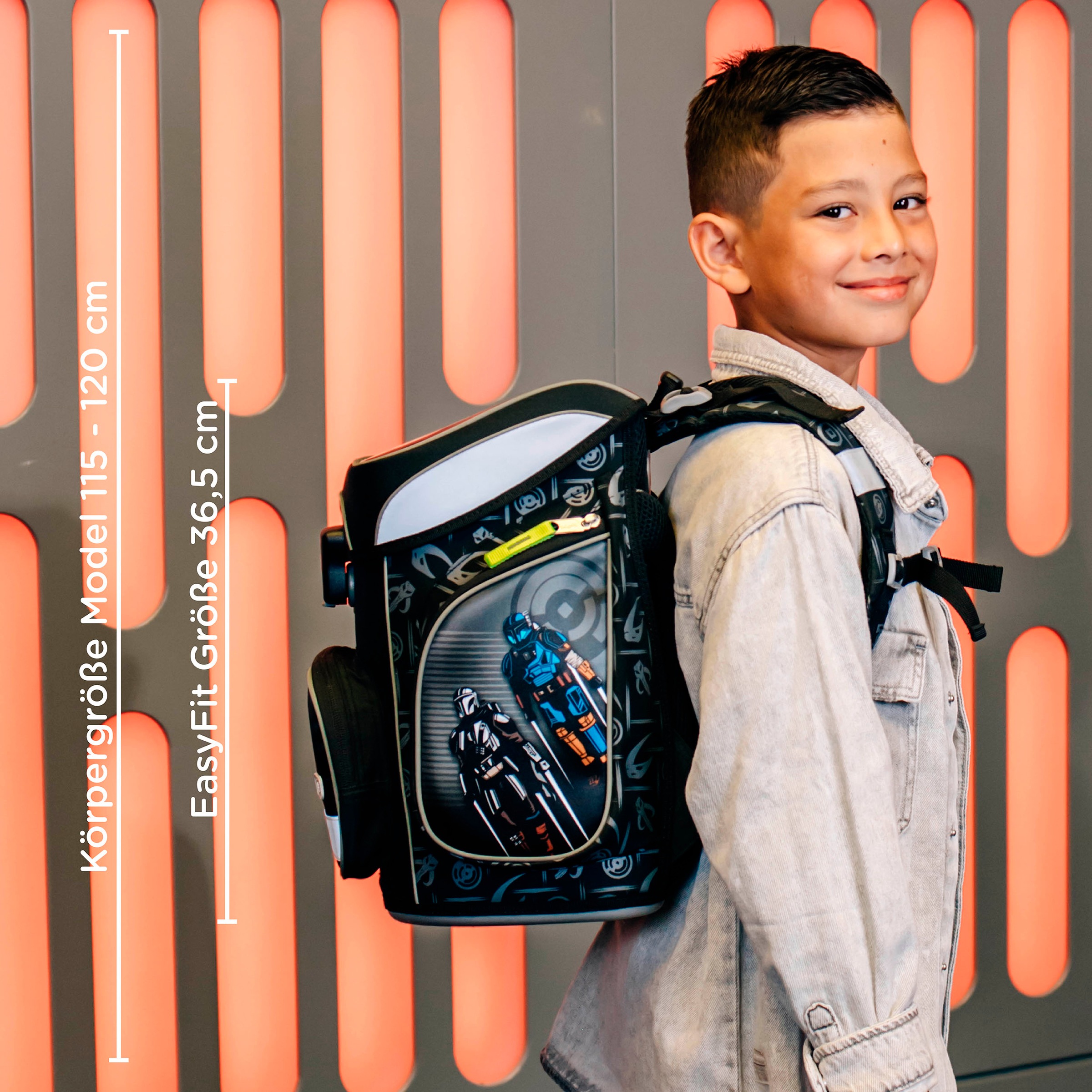 Scooli Schulranzen »EasyFit, Star Wars«
