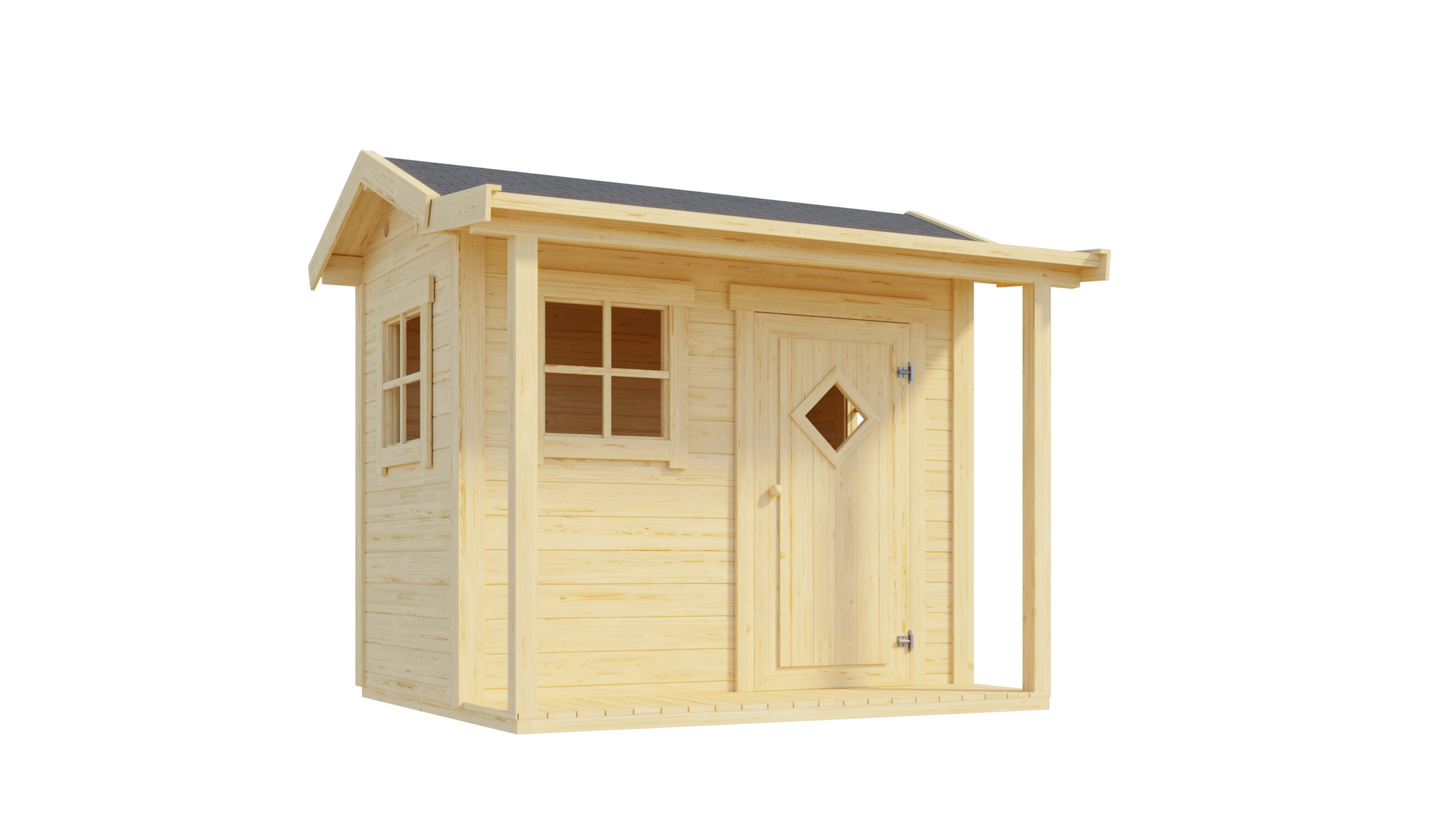 Nordic Holz Spielhaus »PINGO« BxTxH: 200x120x188 cm