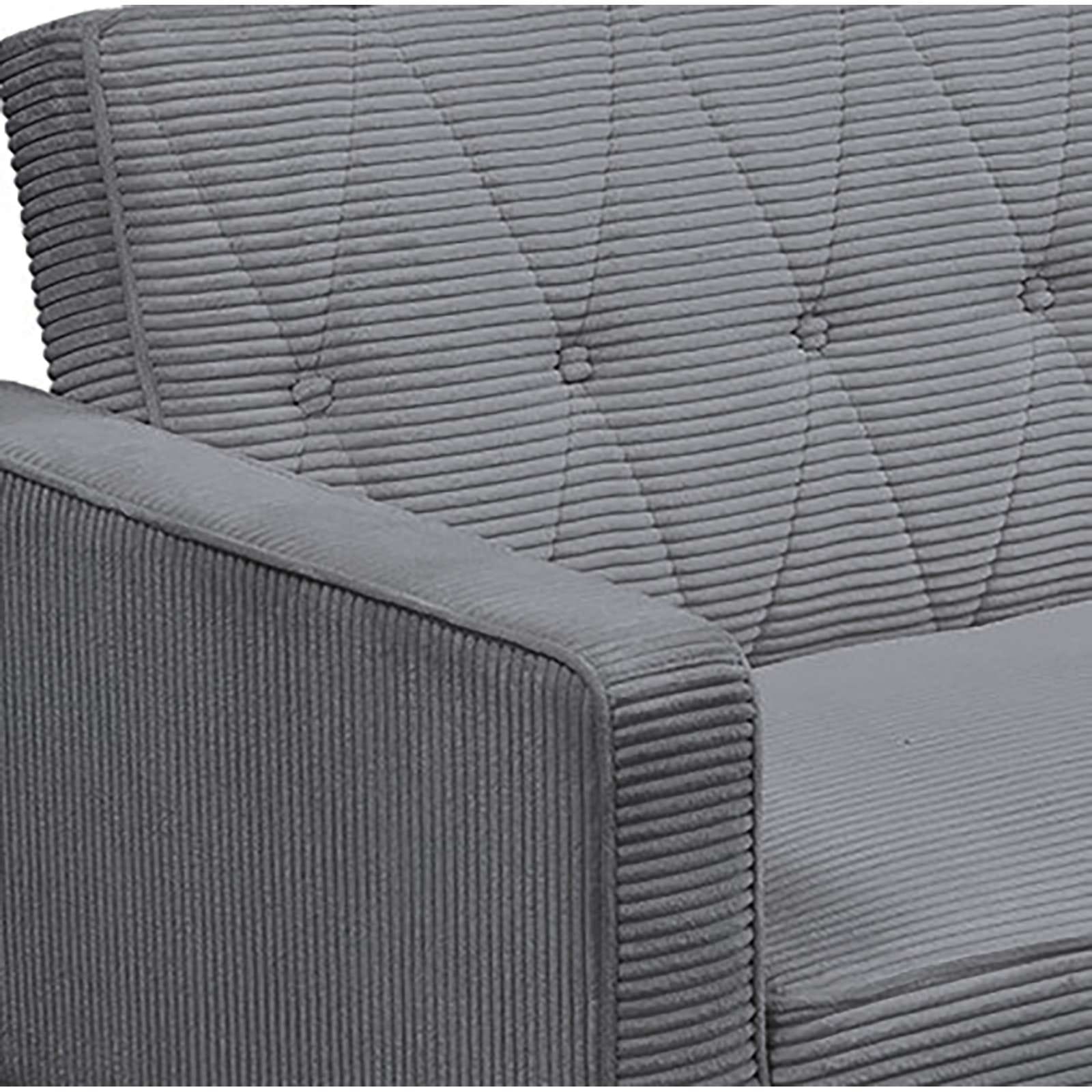 Dorel Home 3-Sitzer »Avon« Schlafsofa 213cm, Bettfunktion (110/190cm), trendiger Cord o. Webstoff