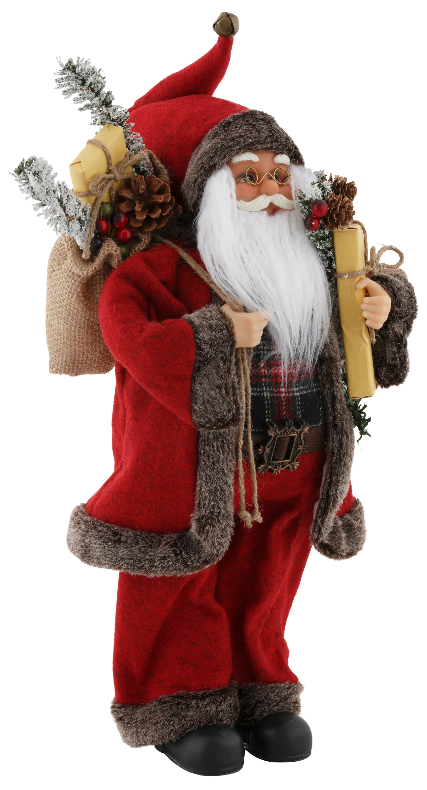 Geschenken, mit cm my Höhe ca. und home Sack Weihnachtsmann 45,5 rot«, »Weihnachtsdeko