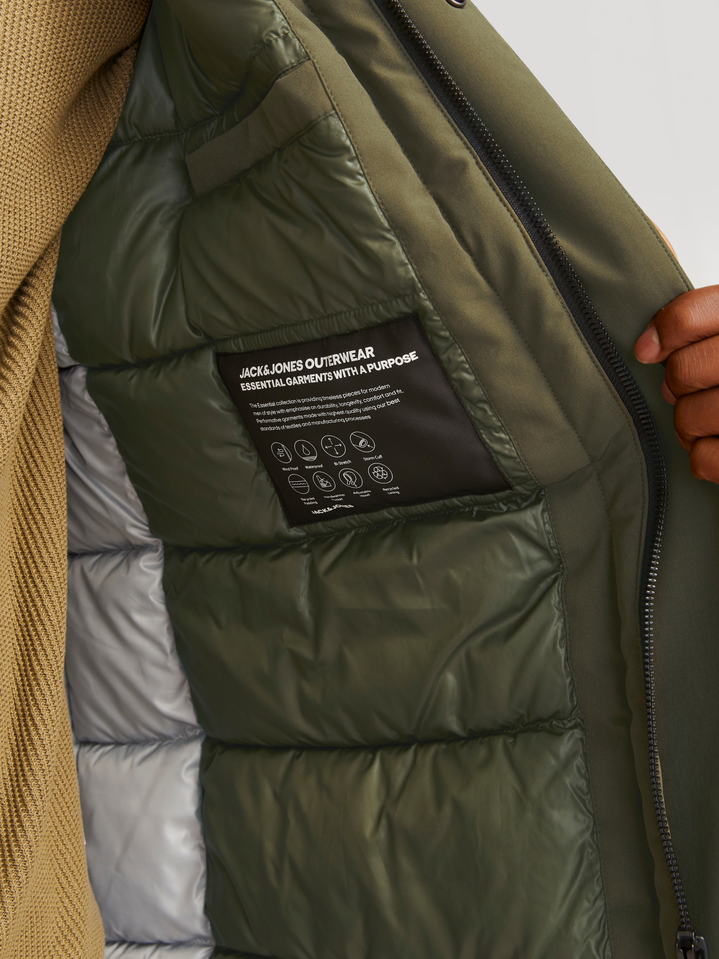 Jack & Jones Parka »JJEKEEN PARKA SN«, mit Kapuze