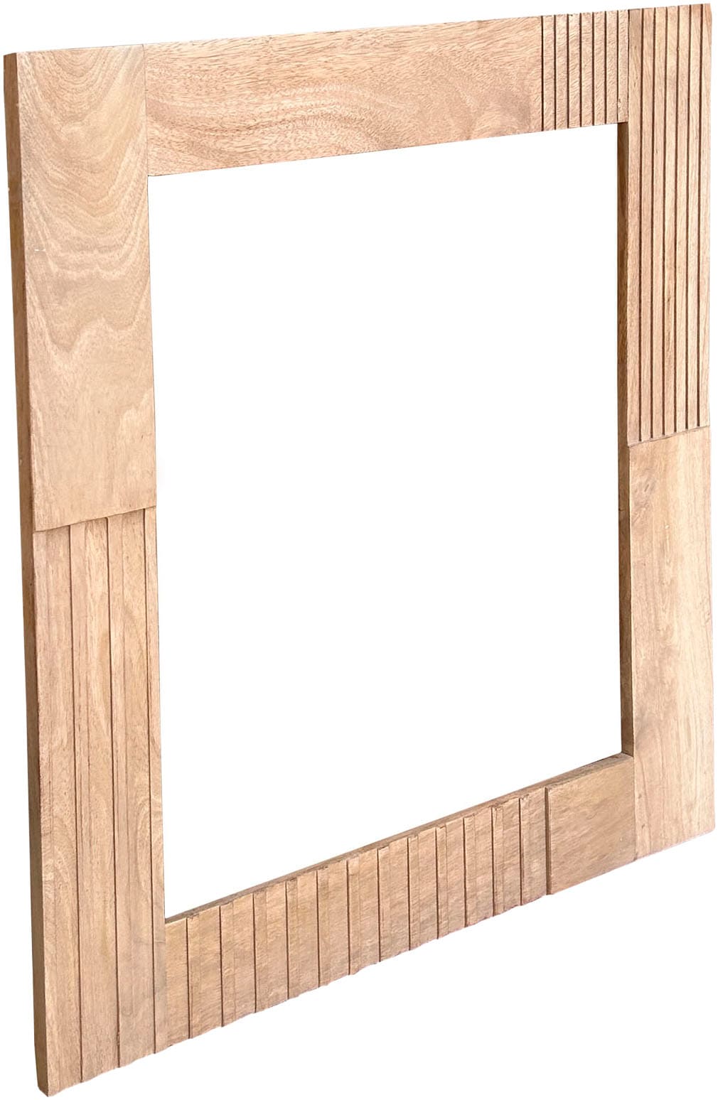 SIT Wandspiegel 10 cm Massivholzrahmen aus Mangoholz