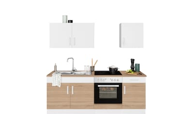HELD MÖBEL Küchenzeile »Gera«, mit E-Geräten, Breite 210 cm kaufen