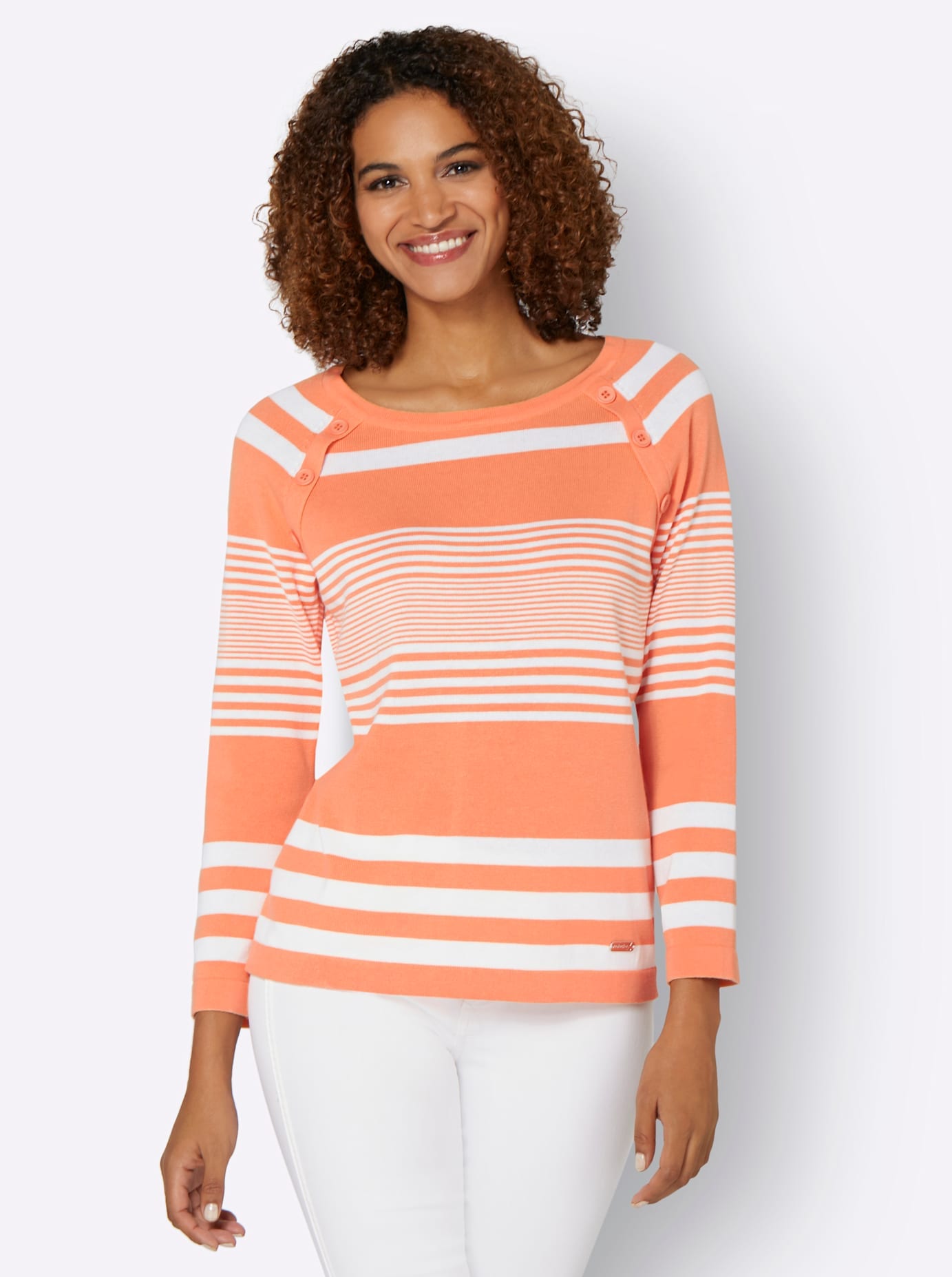 Casual Looks Streifenpullover »Pullover«