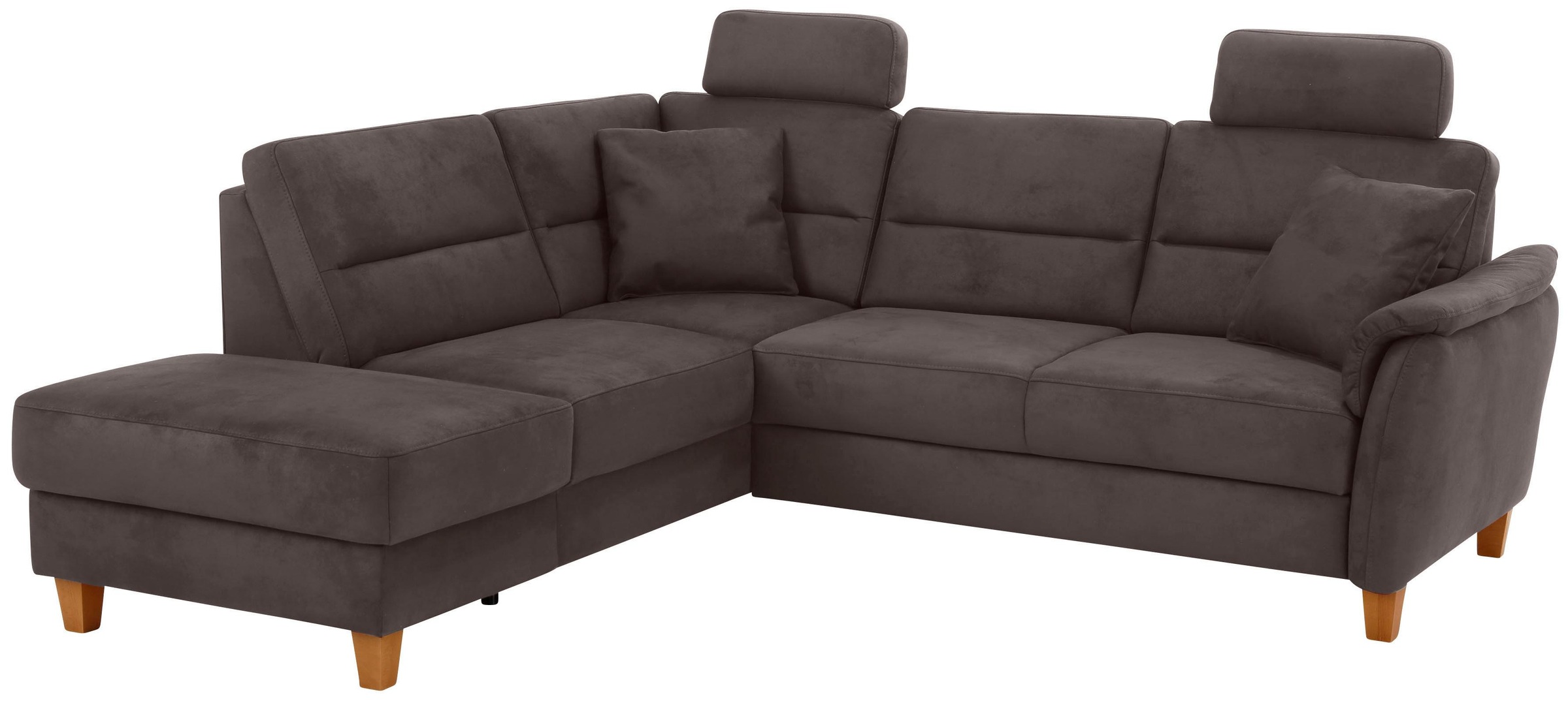Home affaire Ecksofa »Palmera L-Form, B: 236 cm«, optional Bettfunktion & Bettkasten, Federkern