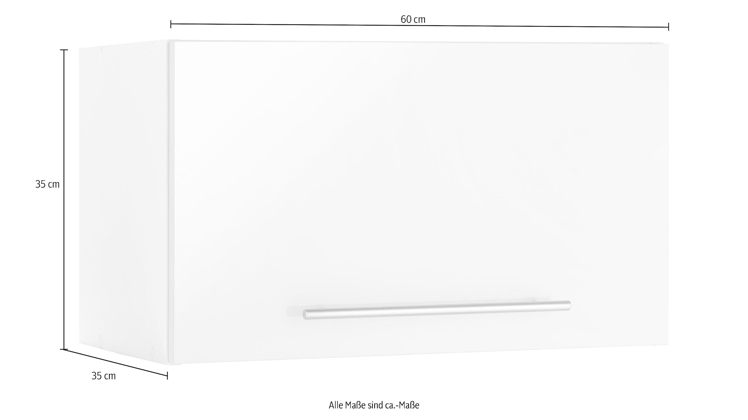 wiho Küchen Hängeschrank »Flexi2«, Tür, 60 Breite cm, rechts/links wechselbar mit bequem bestellen 1