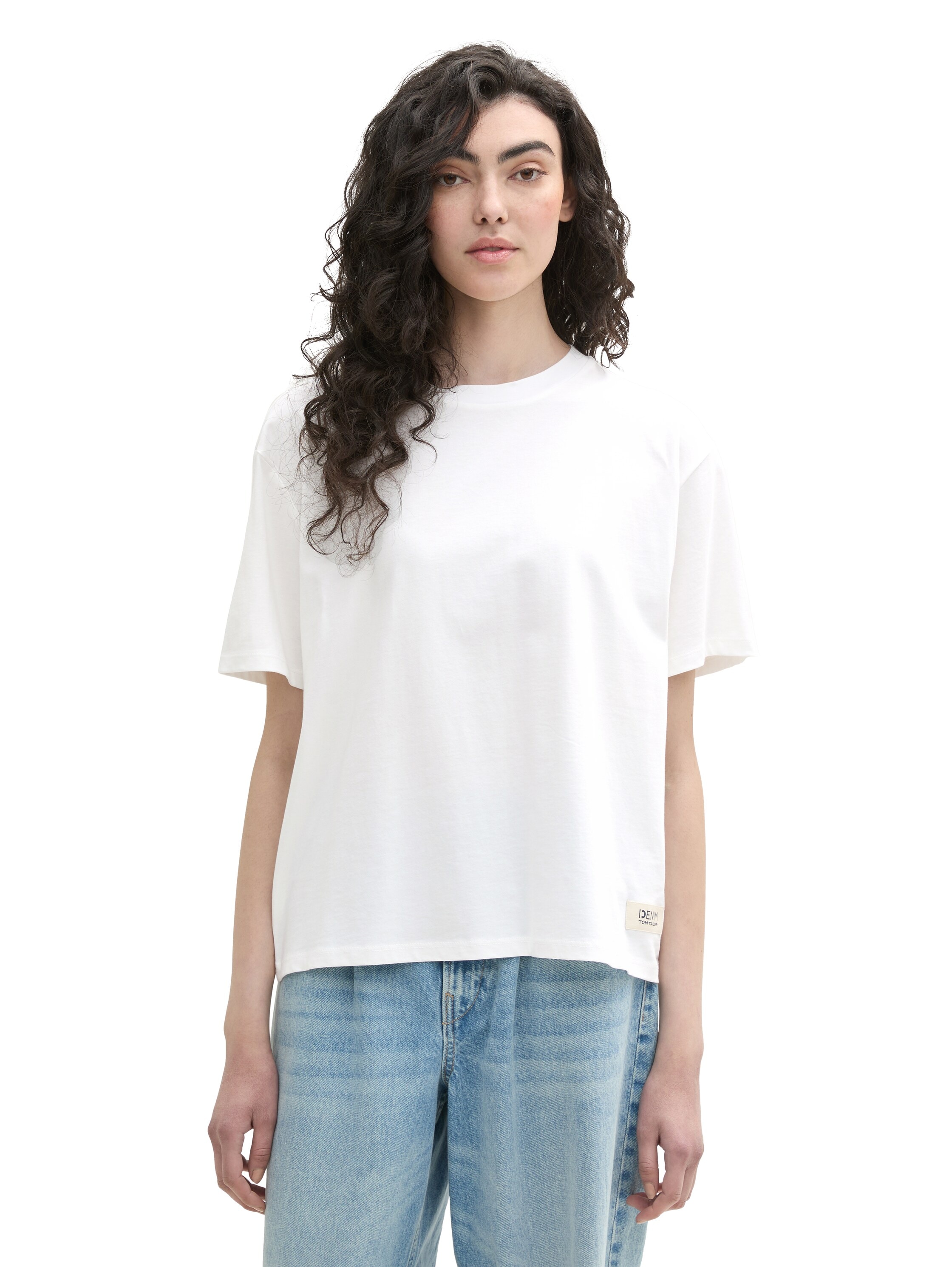 TOM TAILOR Denim T-Shirt »Boxy«, aus reiner Baumwolle