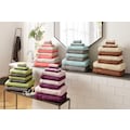 my home Handtuch Set »Afri«, Set, 10 tlg., Walkfrottee, 100% Baumwolle, weich, mit Bordüre, Handtuch-Set