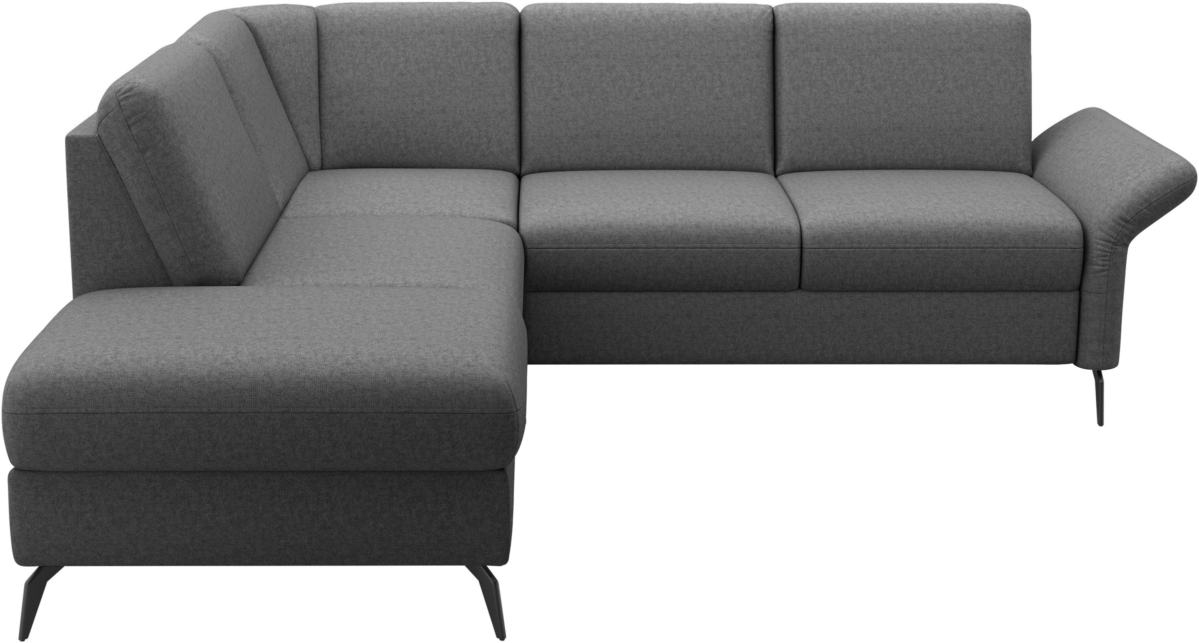 Home affaire Ecksofa »Rochelle«, optional: Armteilverstellung, klappbar, Bettkasen