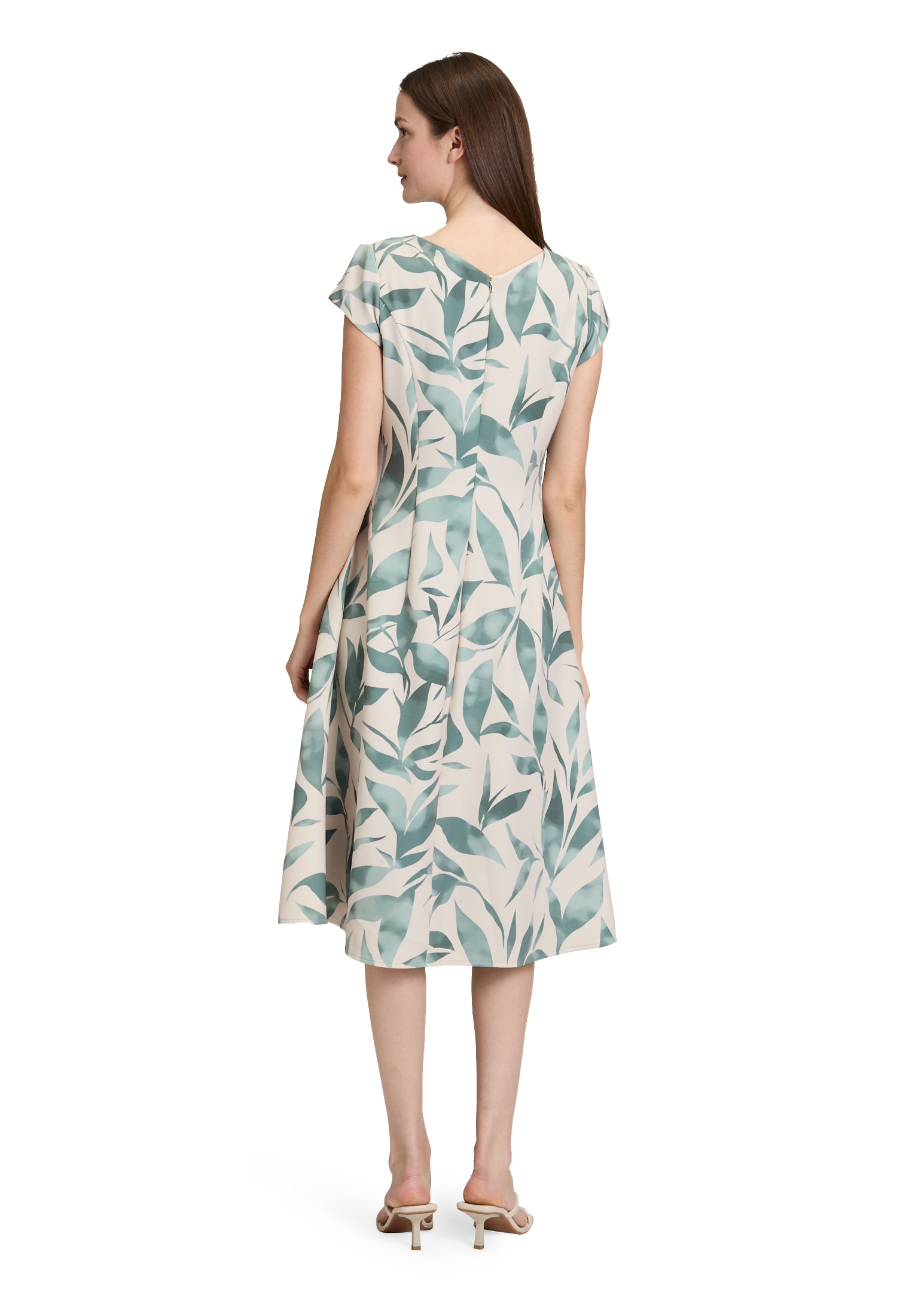 Betty&Co Cocktailkleid »Cocktailkleid mit Aufdruck«