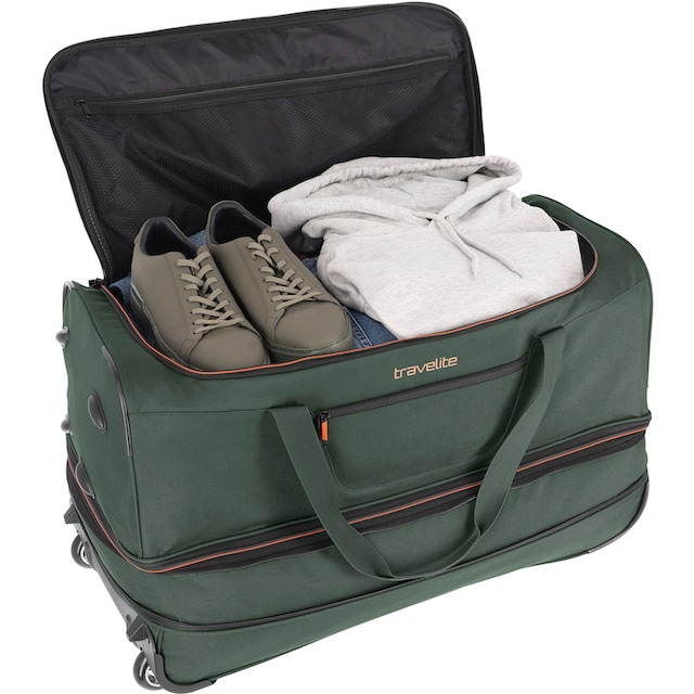 travelite Reisetasche »Basics, 70 cm, dunkelgrün«, mit Rollen kaufen |  UNIVERSAL