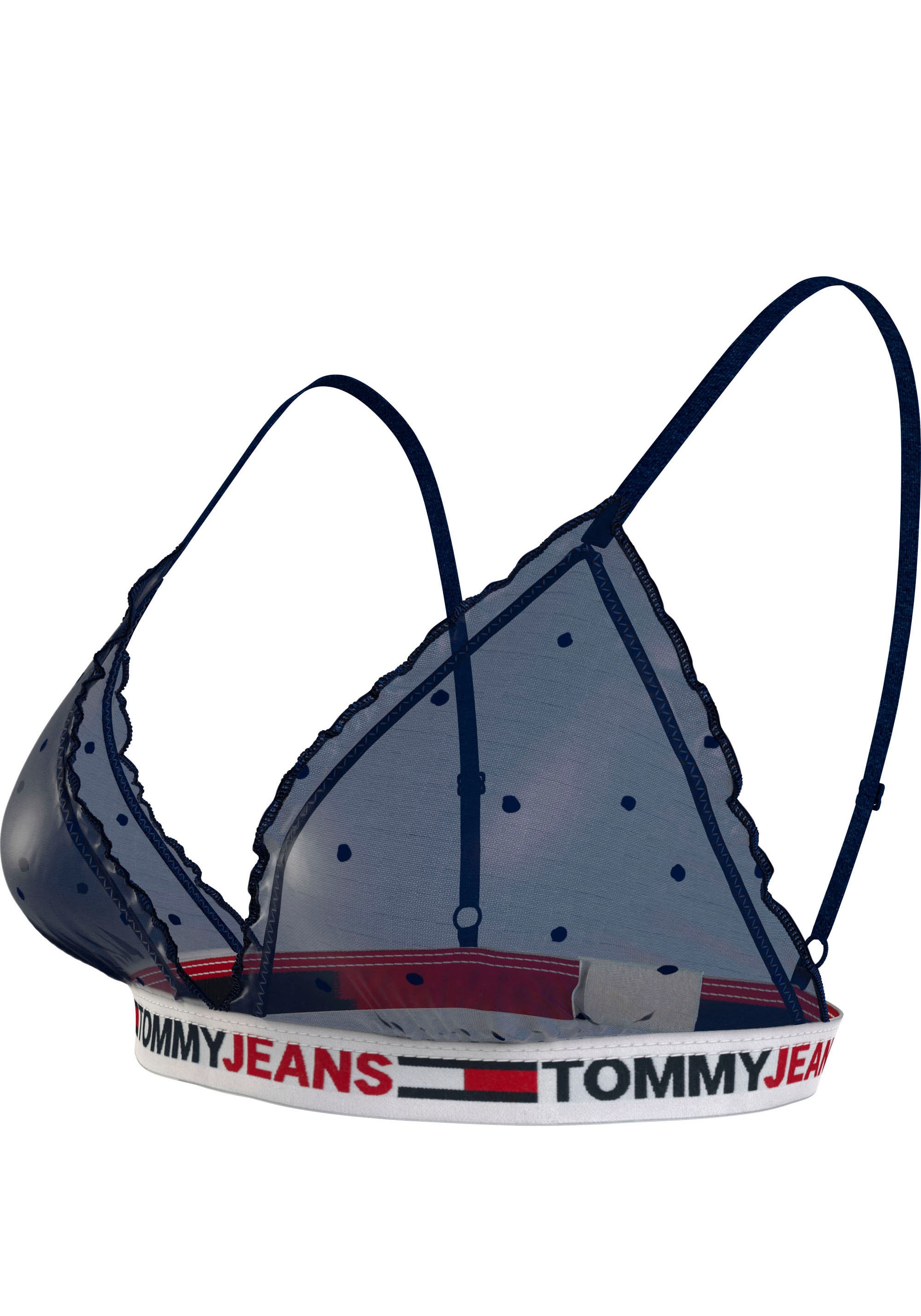 Tommy Hilfiger Underwear Hilfiger Unterbrustband Tommy ♕ Schriftzug bei mit Triangel-BH, auf dem