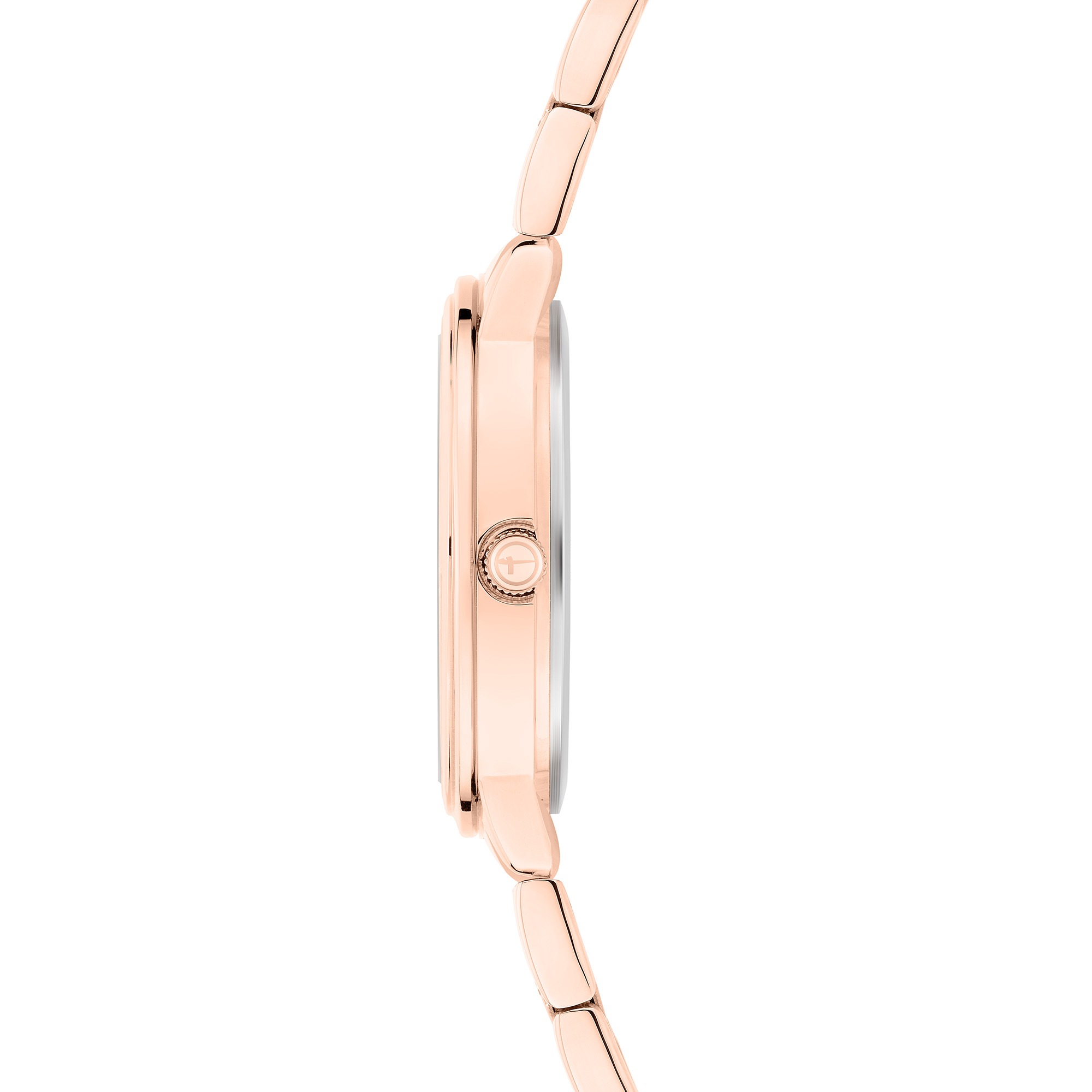 Tamaris Quarzuhr »The Elegance« Armbanduhr, Damenuhr, Edelstahlarmband, analog, Glassteine