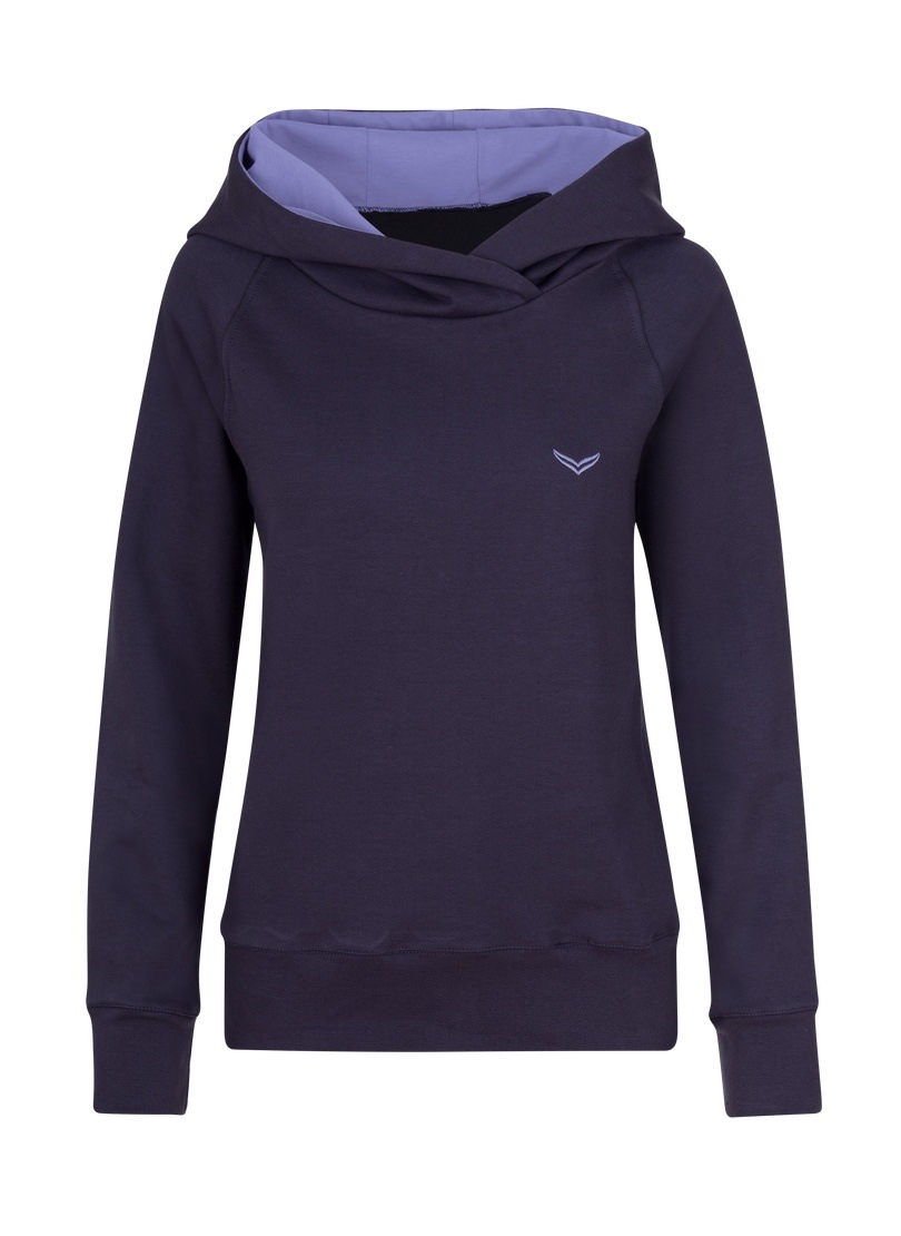 Trigema Sweatshirt »TRIGEMA Modischer Hoodie aus Biobaumwolle (kbA)«