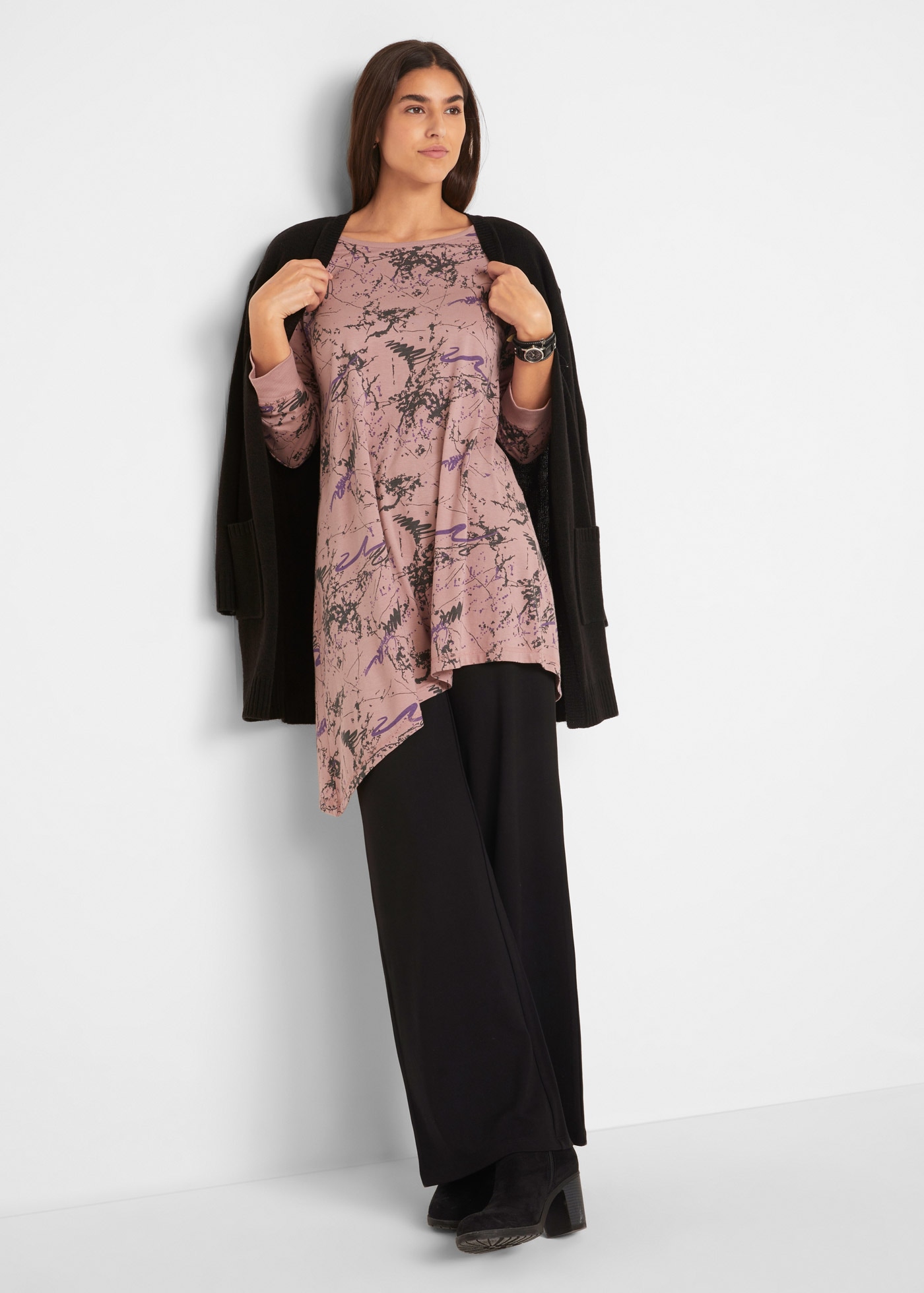 bonprix Longstrickjacke Longstrickjacke