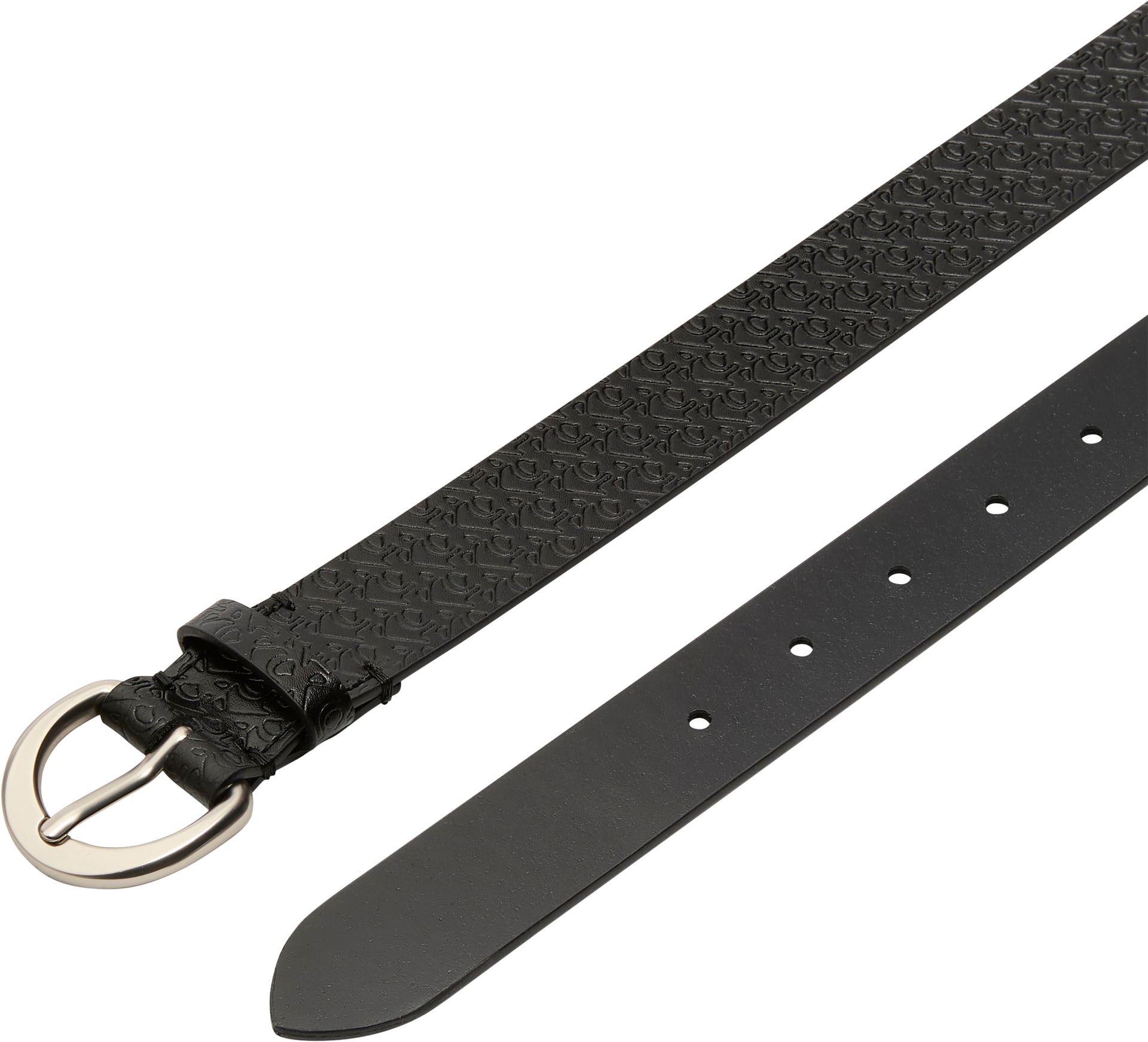Calvin Klein Jeans Ledergürtel »CLASSIC BUCKLE AOP 30MM«