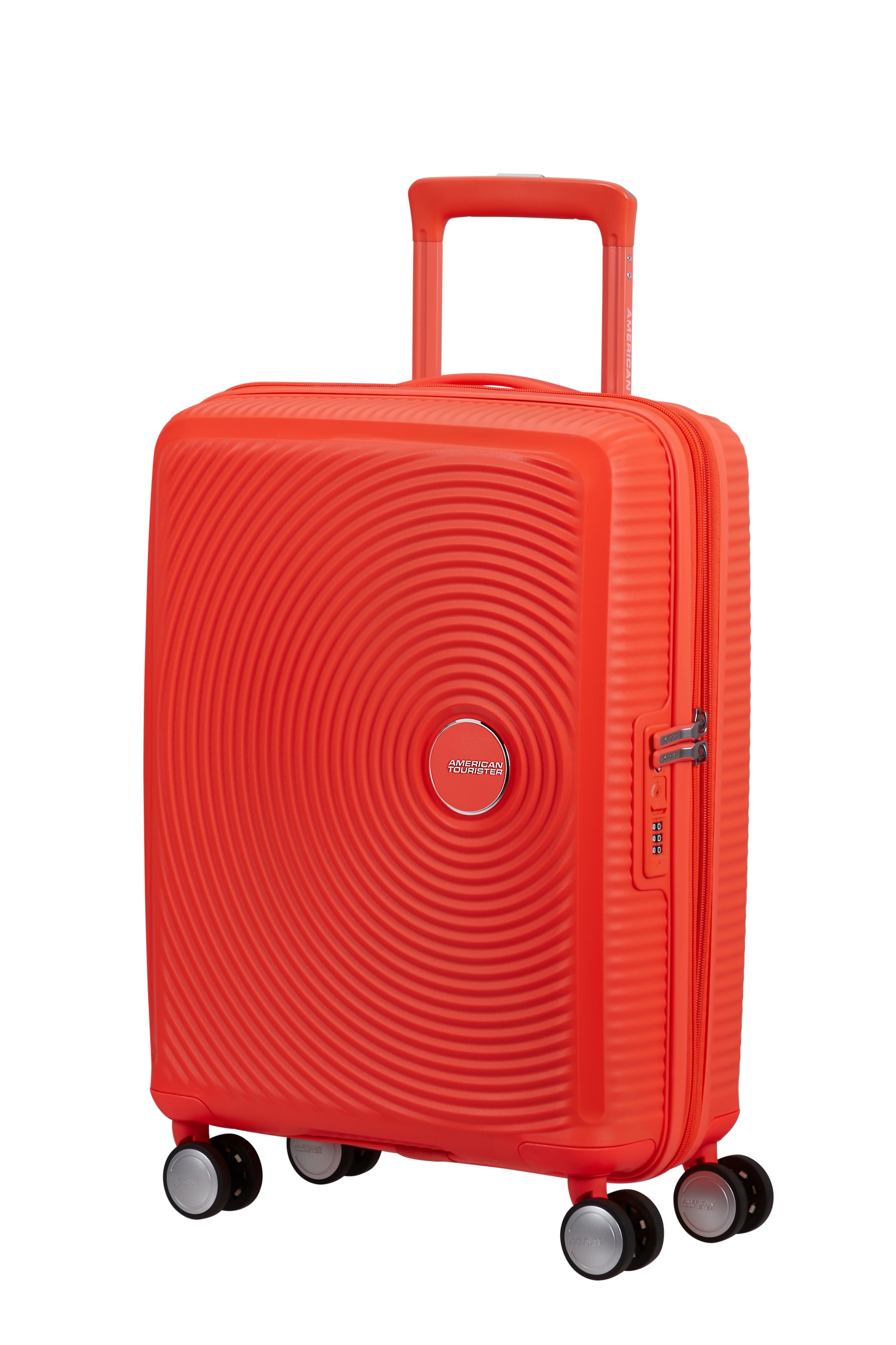 American Tourister® Hartschalen-Trolley »SOUNDBOX, in verschiedenen Farben und Größen« 35,5 l 4 Rollen Reisekoffer Trolley Aufgabegepäck TSA-Zahlenschloss Volumenerweiterung