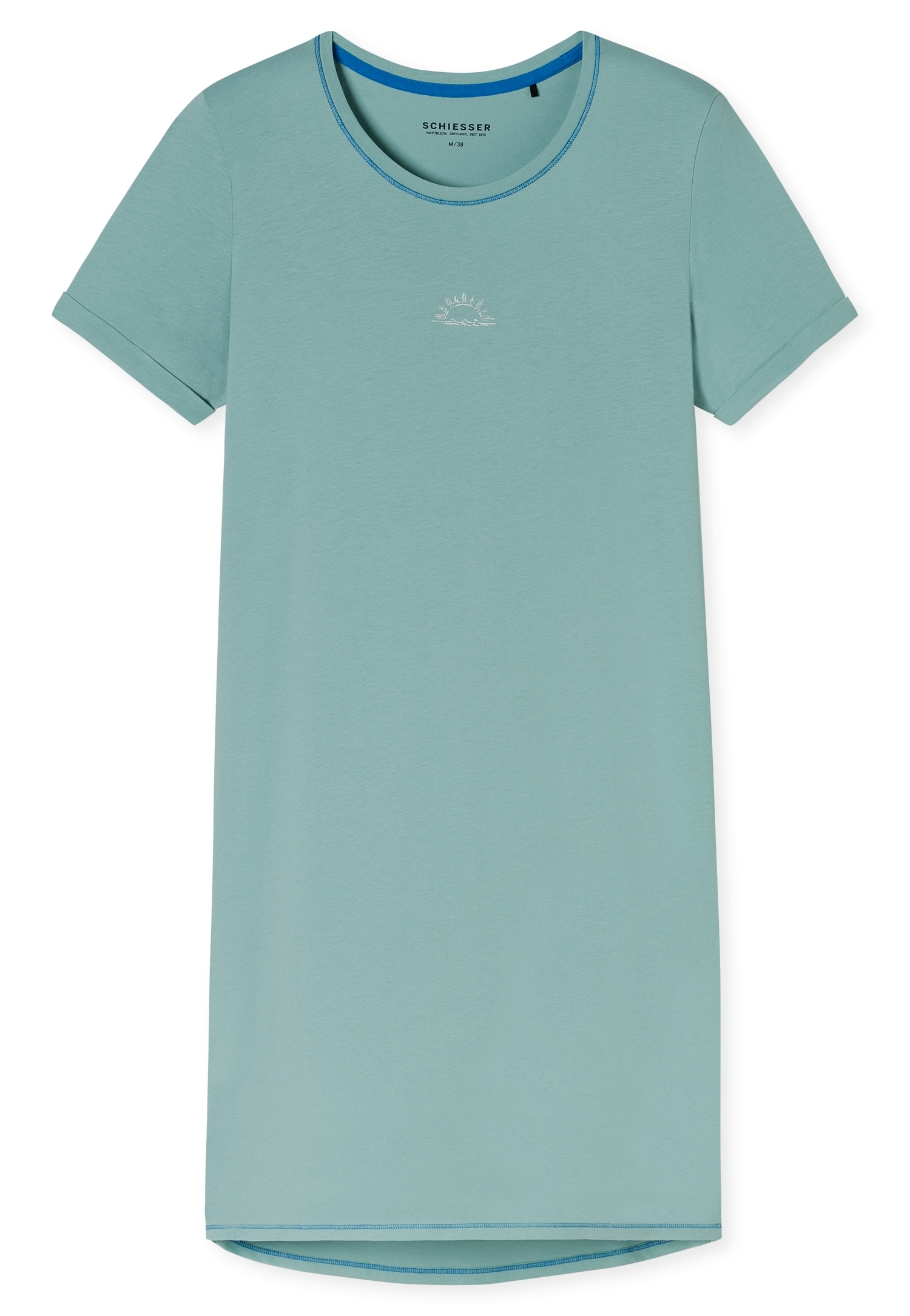 Schiesser Nachthemd »Casual Essentials«, mit Statement-Print