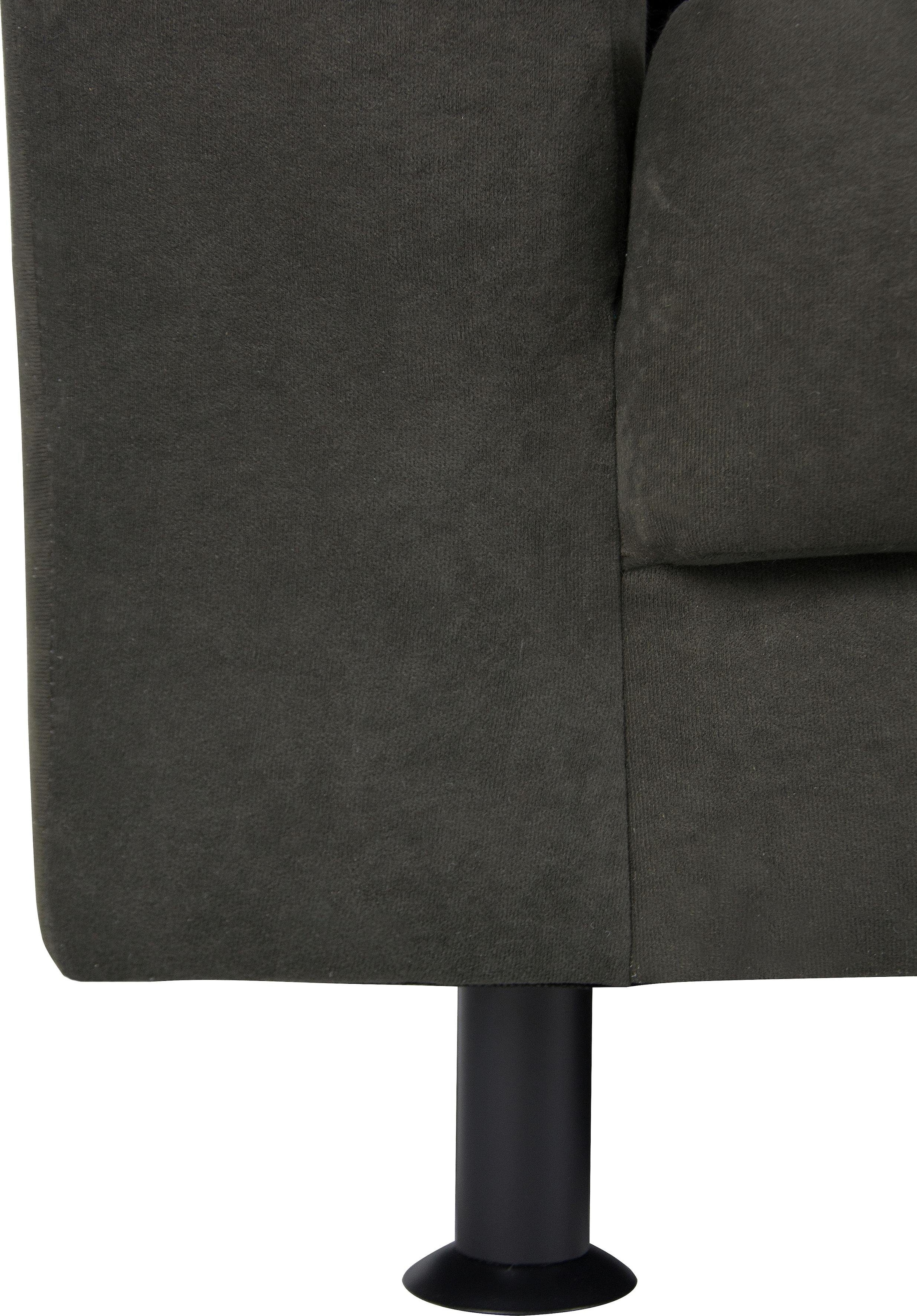 Home affaire 3-Sitzer »Bengo« mit Steppung im Sitz- und Rückenbereich, incl. Zierkissen