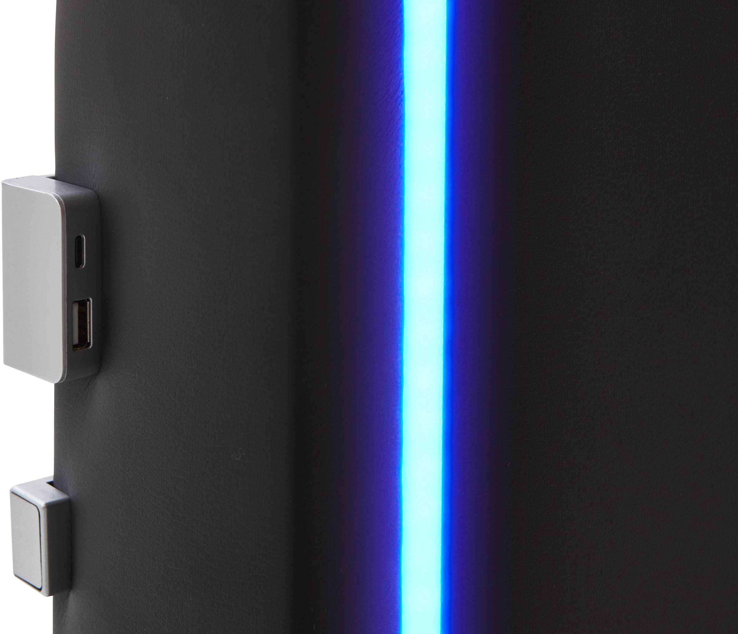 meise.möbel Boxspringbett »Colorado II«, inkl. LED-Beleuchtung & Topper