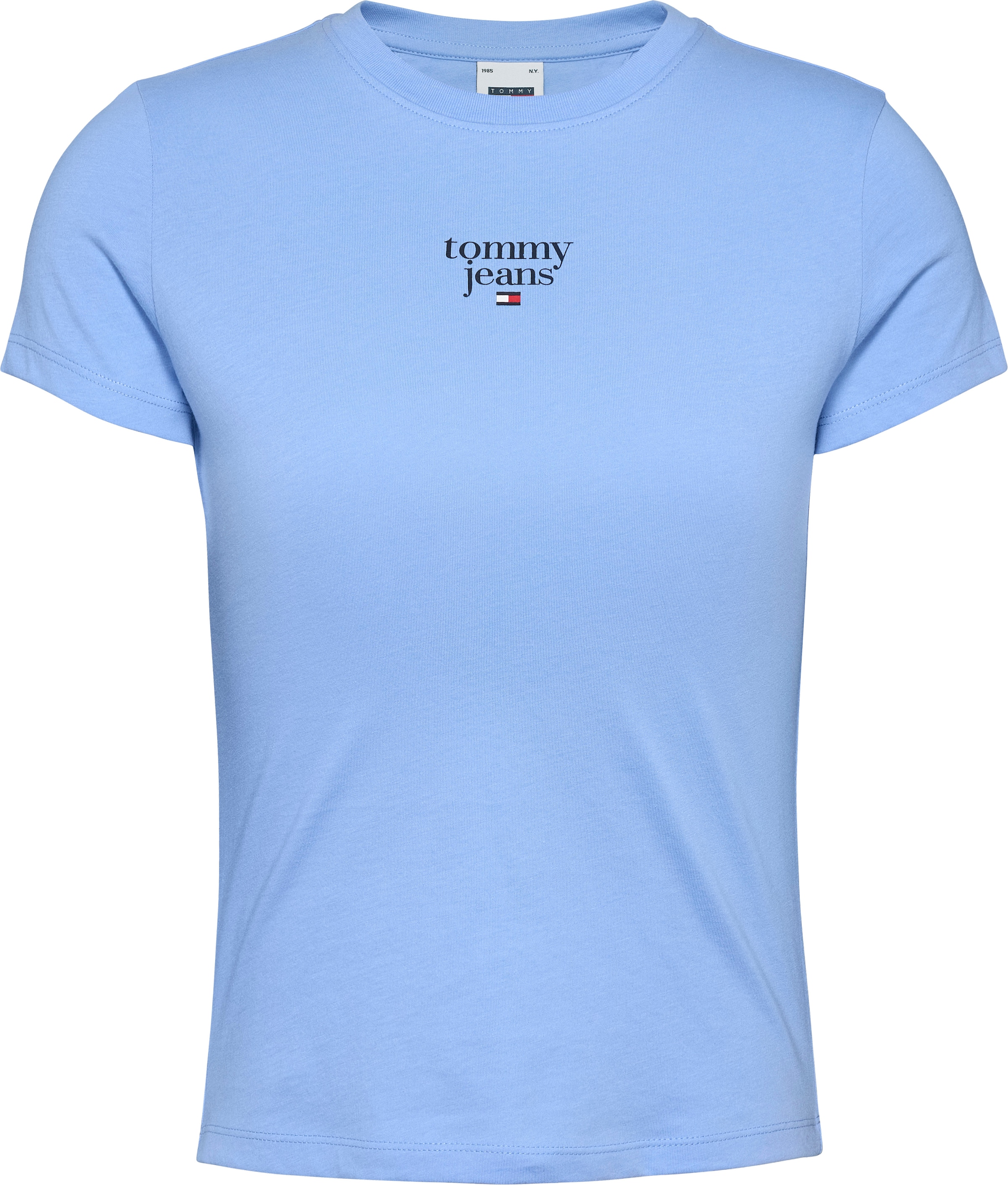 Tommy Jeans Curve T-Shirt »TJW SLIM ESSENTIAL LOGO1 TEE EXT«, in Großen Größen mit Logoschriftzug